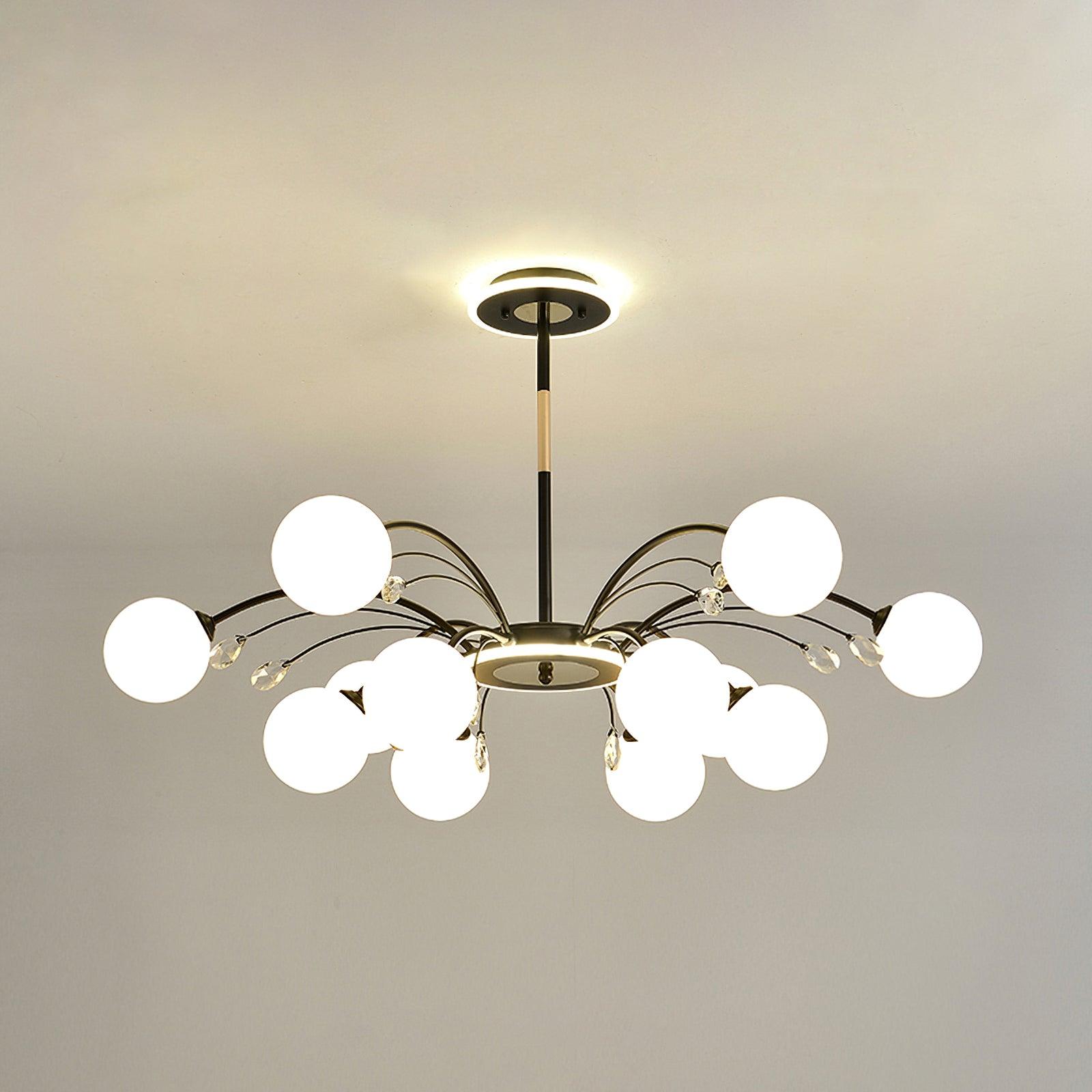 Eroxen Pendant Lamp Glass Raindrop-Neutral Decor