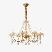 Cevaris Postmodern Luxury Pearl Glass Chandelier-Neutral Decor