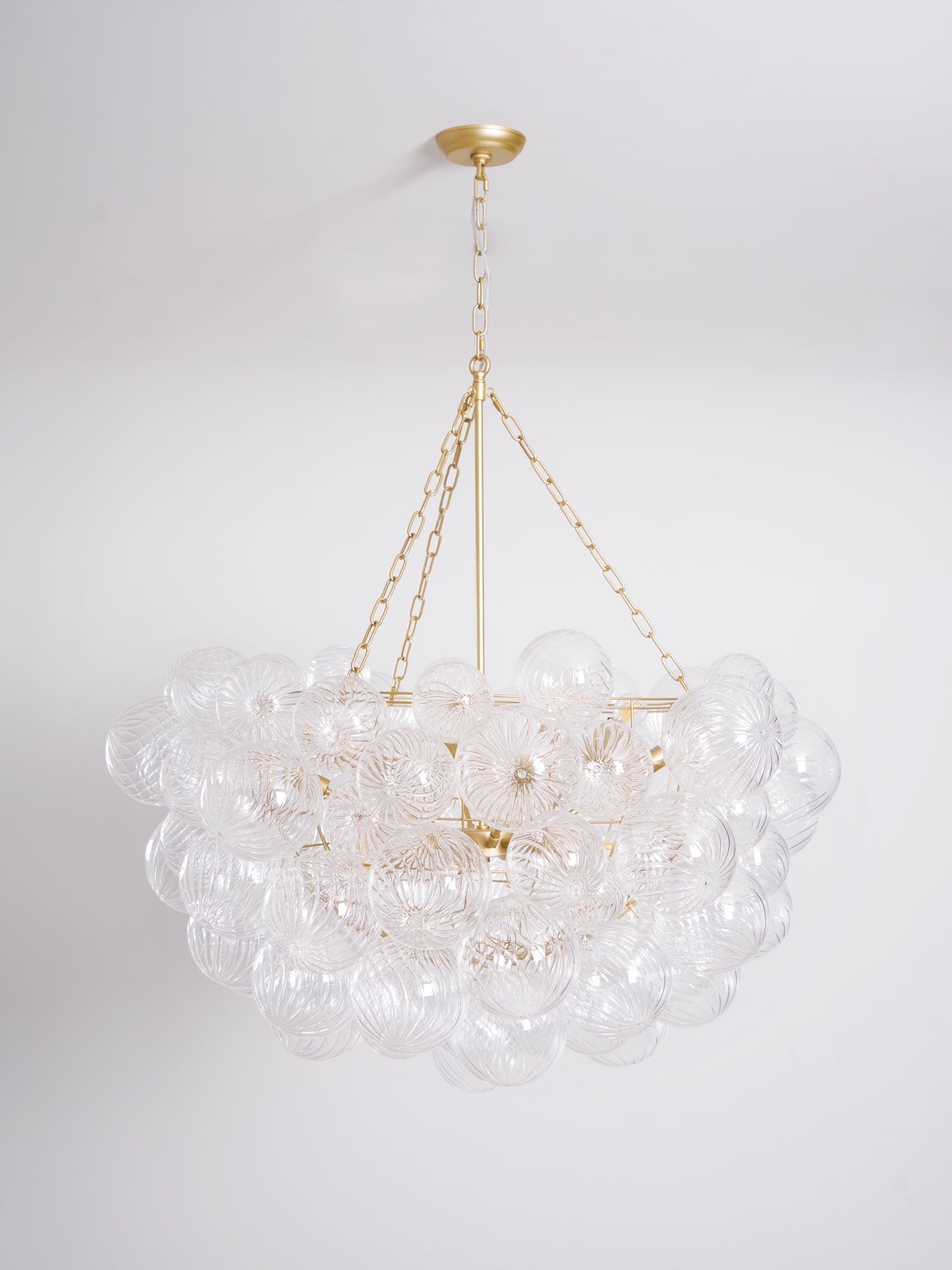 Calvian Chandelier Glass Ball Bubble Modern-Neutral Decor