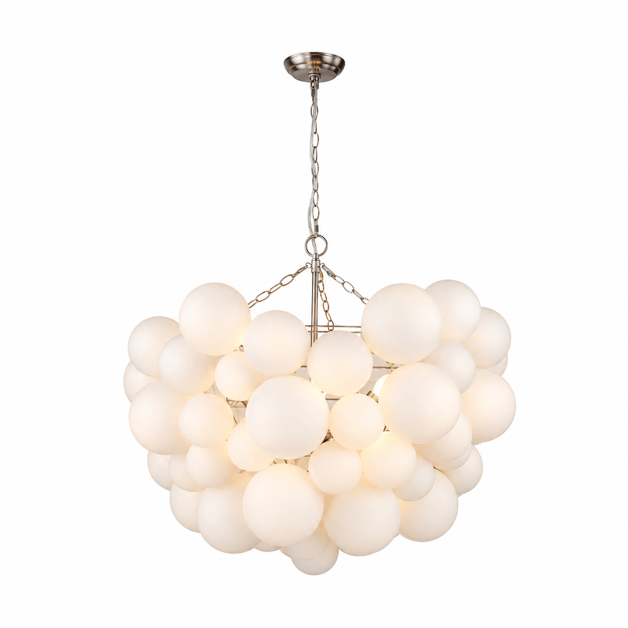 Glass Ball Bubble Chandelier-Neutral Decor