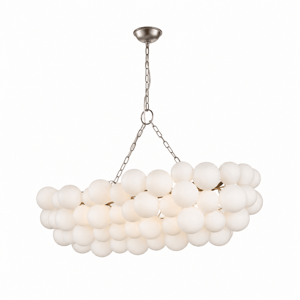 Glass Ball Bubble Chandelier-Neutral Decor