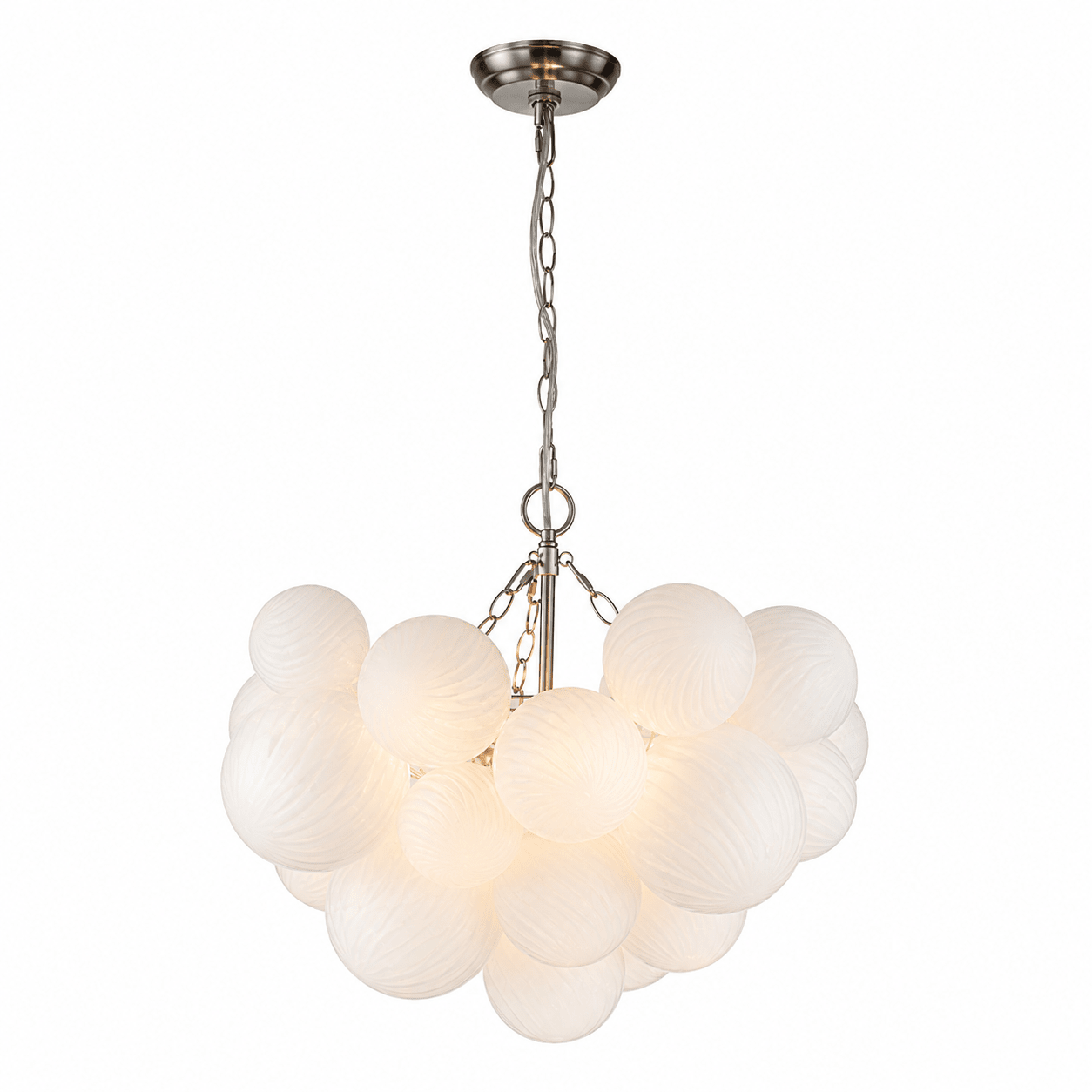 Glass Ball Bubble Chandelier-Neutral Decor