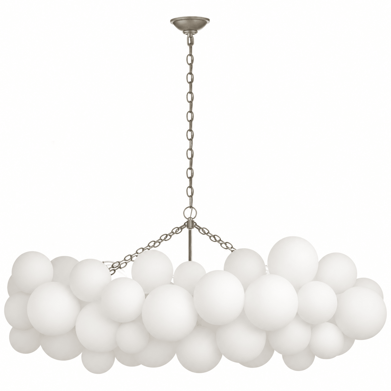 Glass Ball Bubble Chandelier-Neutral Decor