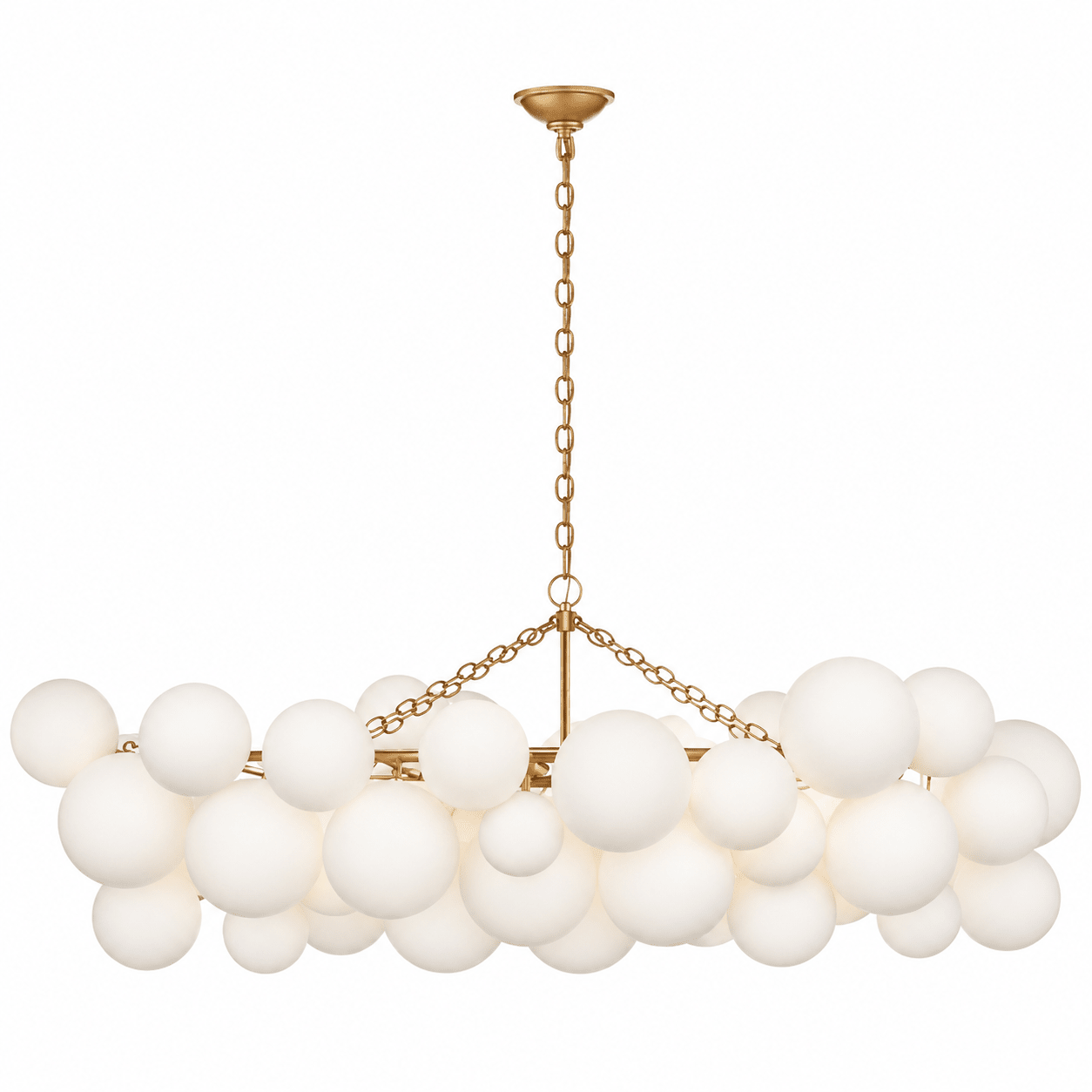 Glass Ball Bubble Chandelier-Neutral Decor