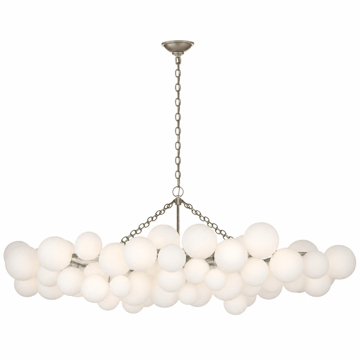 Glass Ball Bubble Chandelier-Neutral Decor