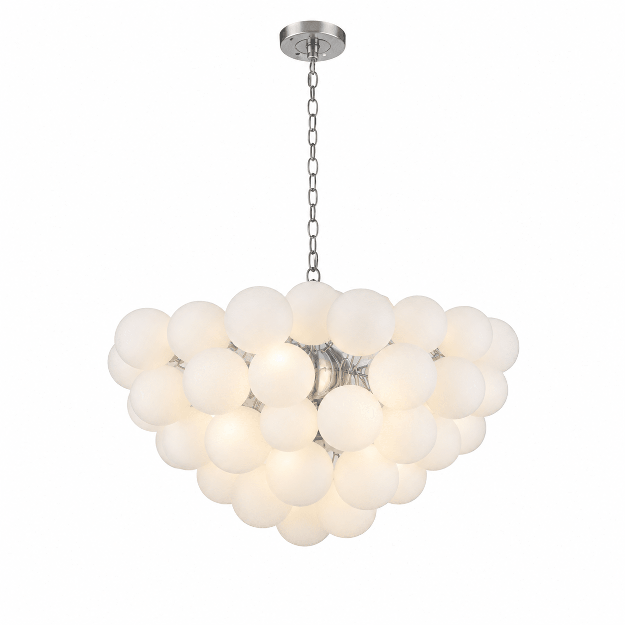 Glass Ball Bubble Chandelier-Neutral Decor