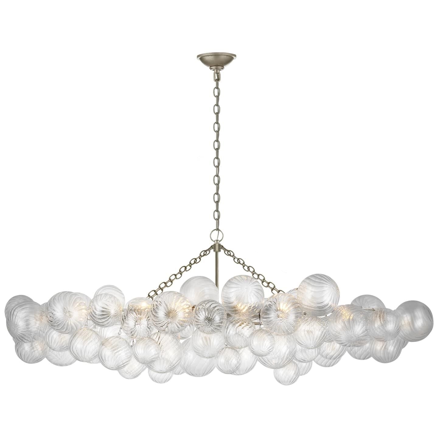 Calvian Chandelier Glass Ball Bubble Modern-Neutral Decor