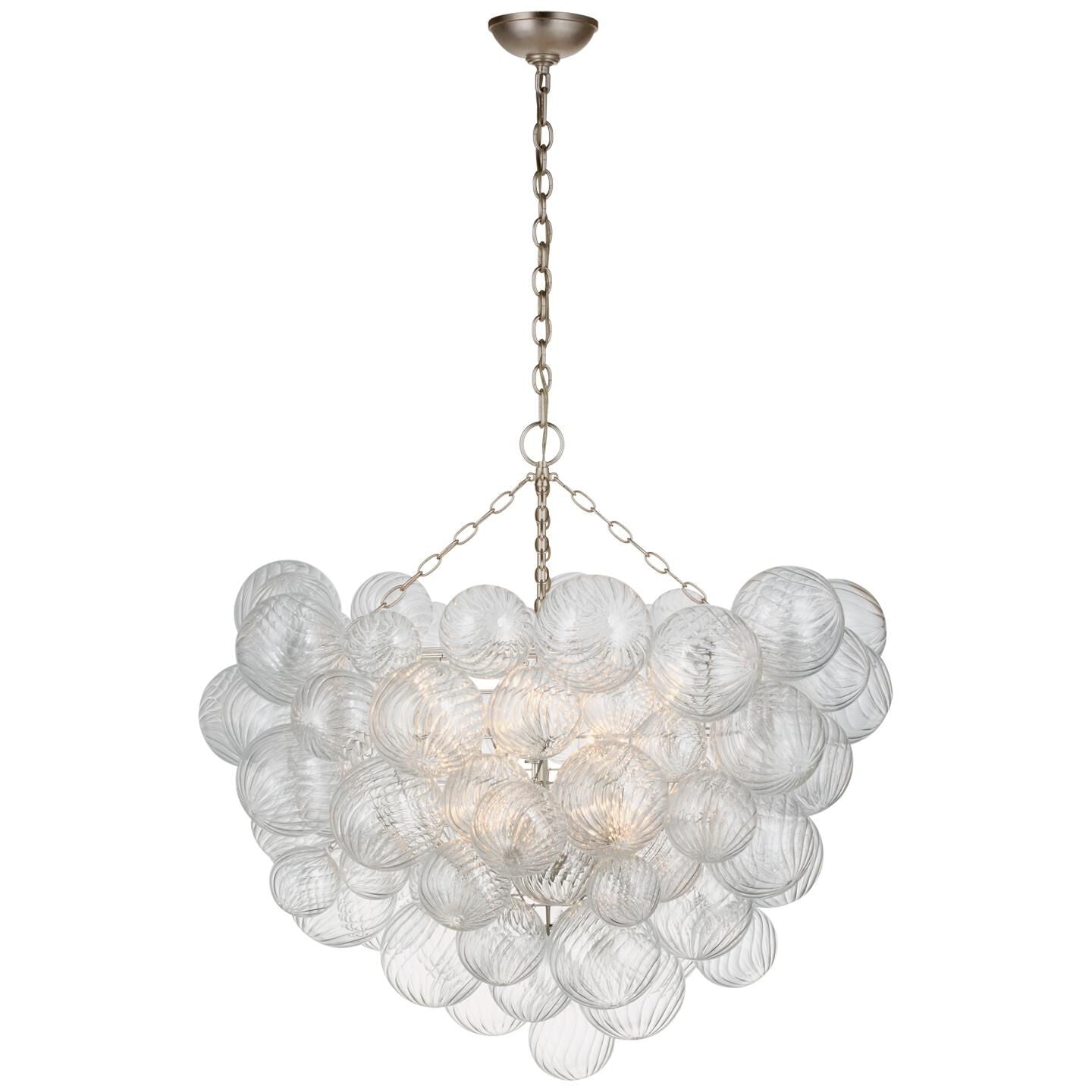 Calvian Chandelier Glass Ball Bubble Modern-Neutral Decor