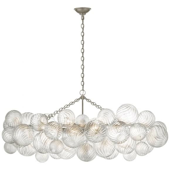 Calvian Chandelier Glass Ball Bubble Modern-Neutral Decor