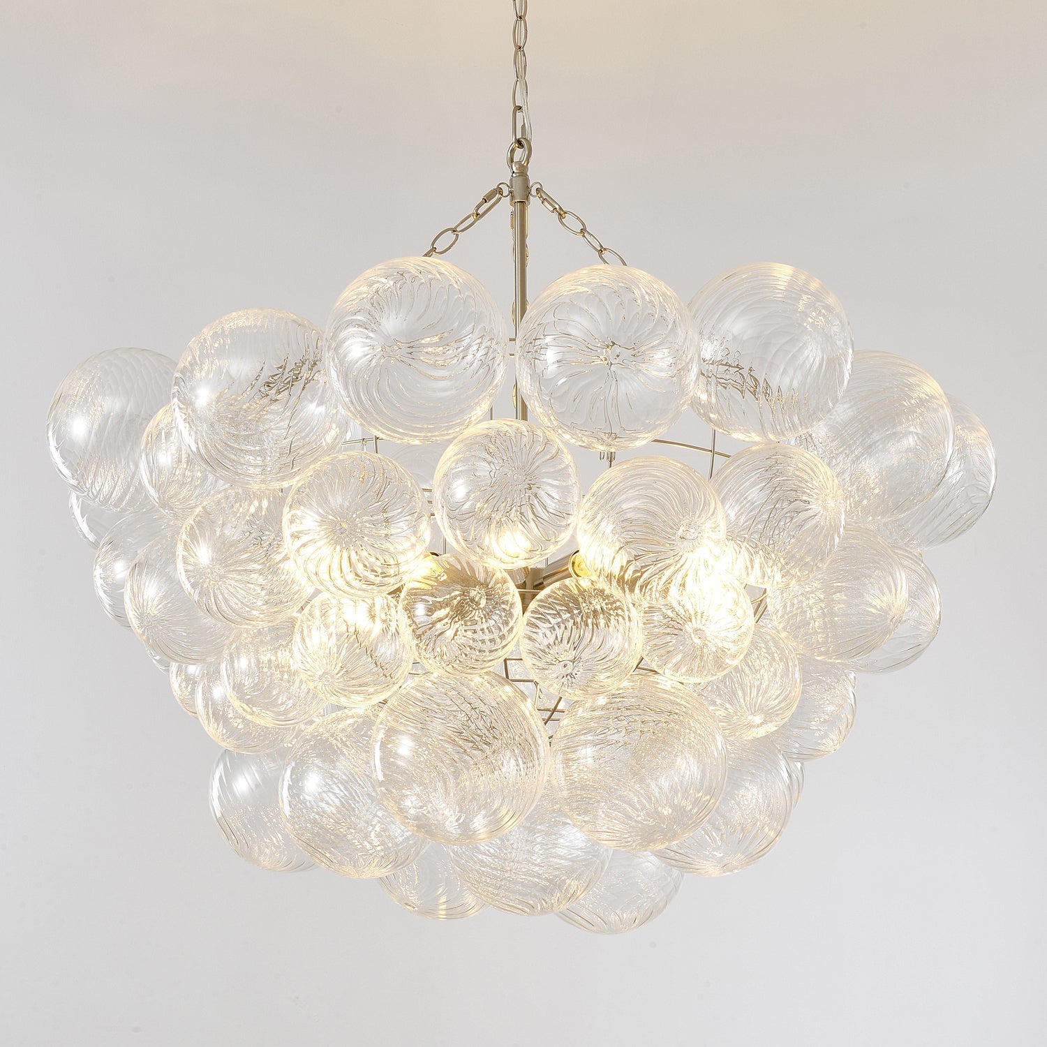 Ben Chandelier Glass Ball Bubble Modern-Neutral Decor