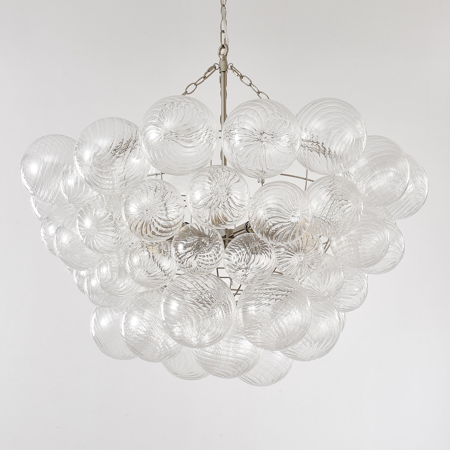Calvian Chandelier Glass Ball Bubble Modern-Neutral Decor