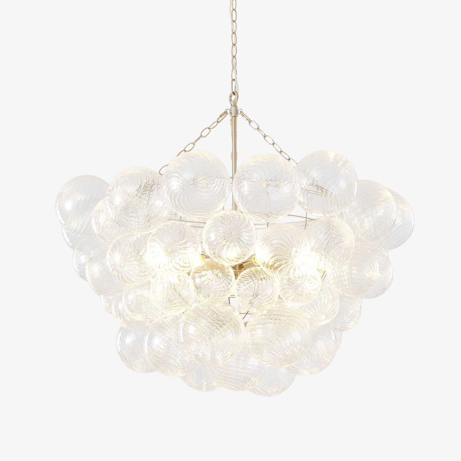 Ben Chandelier Glass Ball Bubble Modern-Neutral Decor