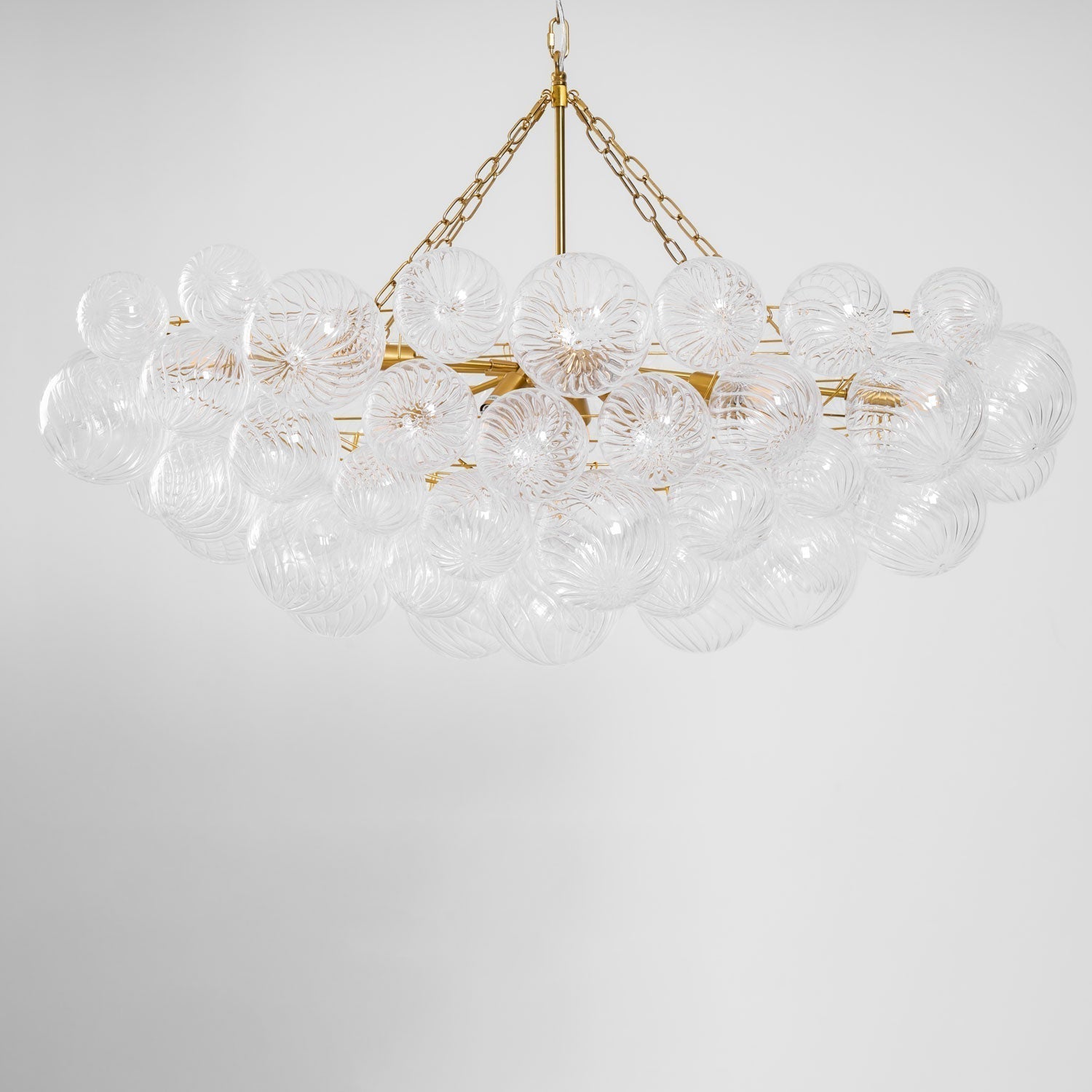 Calvian Chandelier Glass Ball Bubble Modern-Neutral Decor
