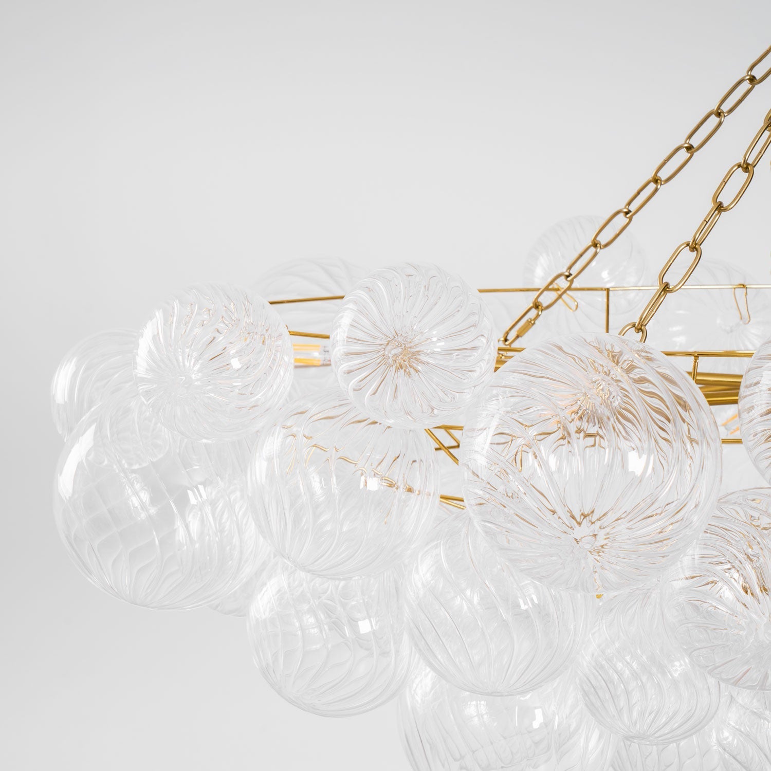 Ben Chandelier Glass Ball Bubble Modern-Neutral Decor