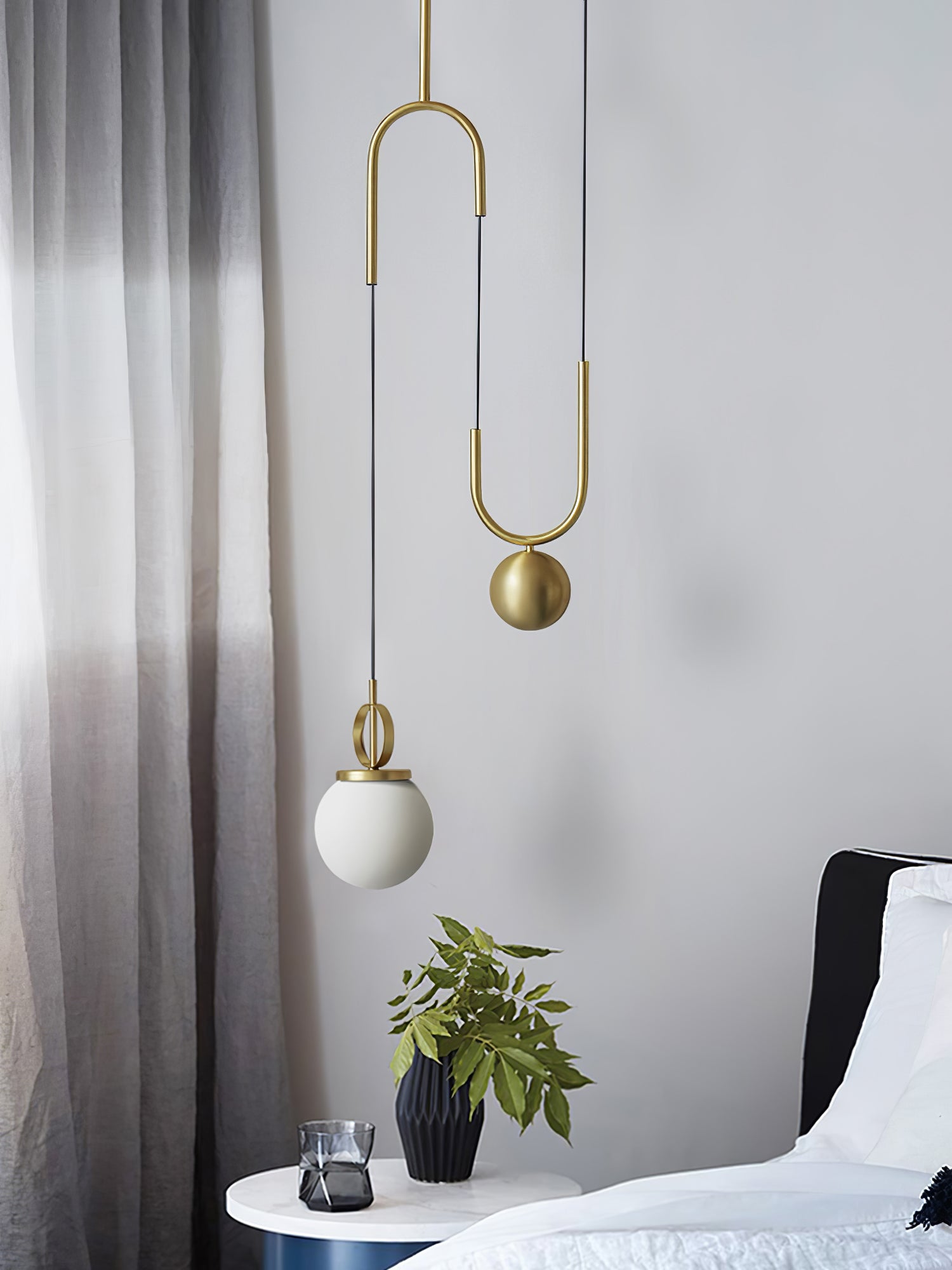 Zara Modern Pendant Light-Neutral Decor