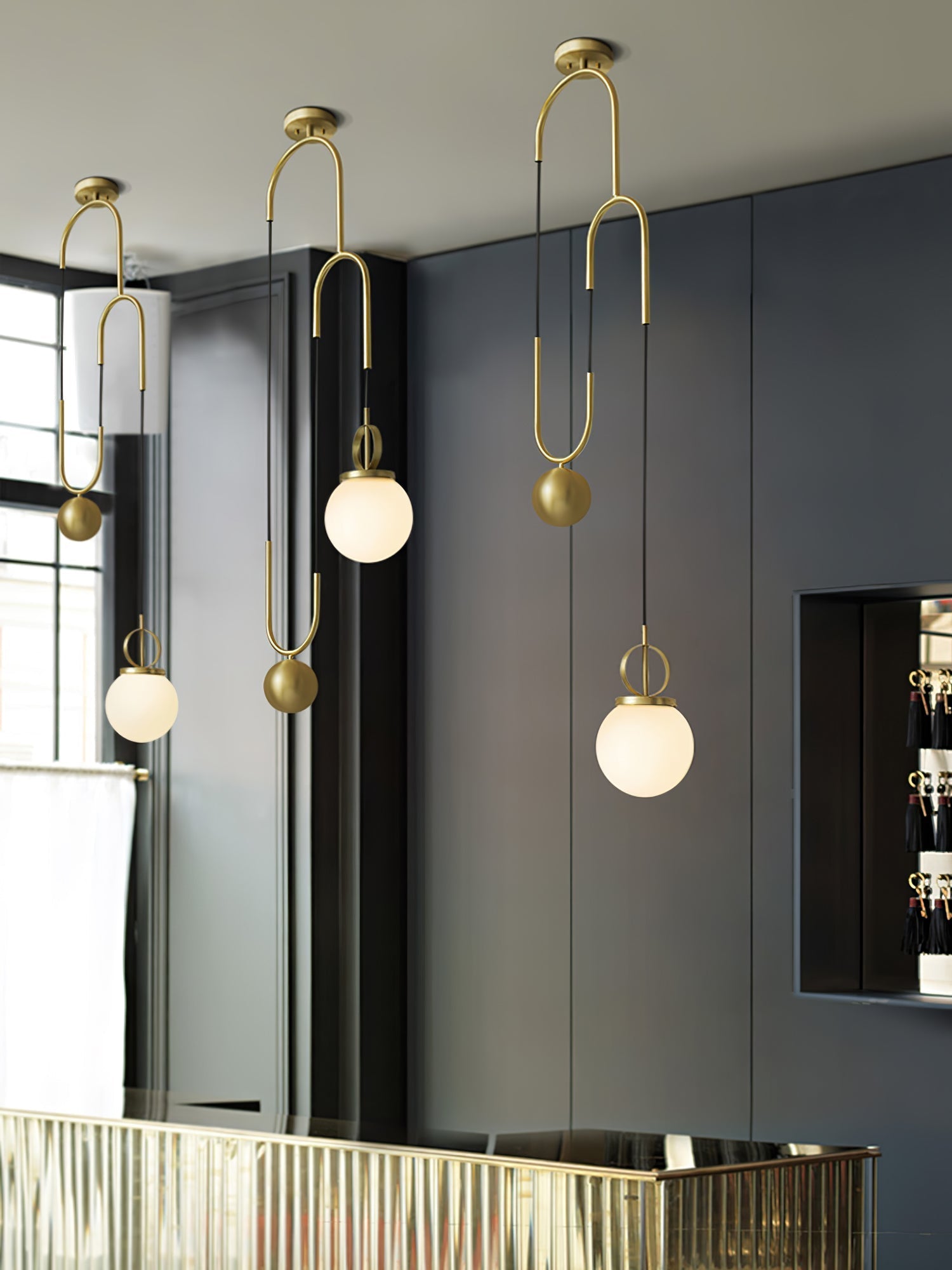 Zara Modern Pendant Light-Neutral Decor