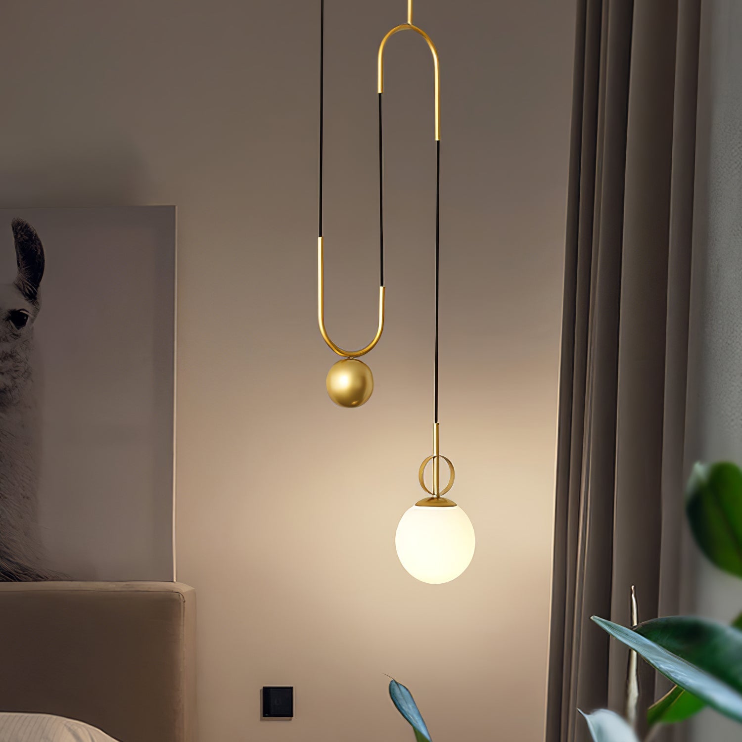 Zara Modern Pendant Light-Neutral Decor