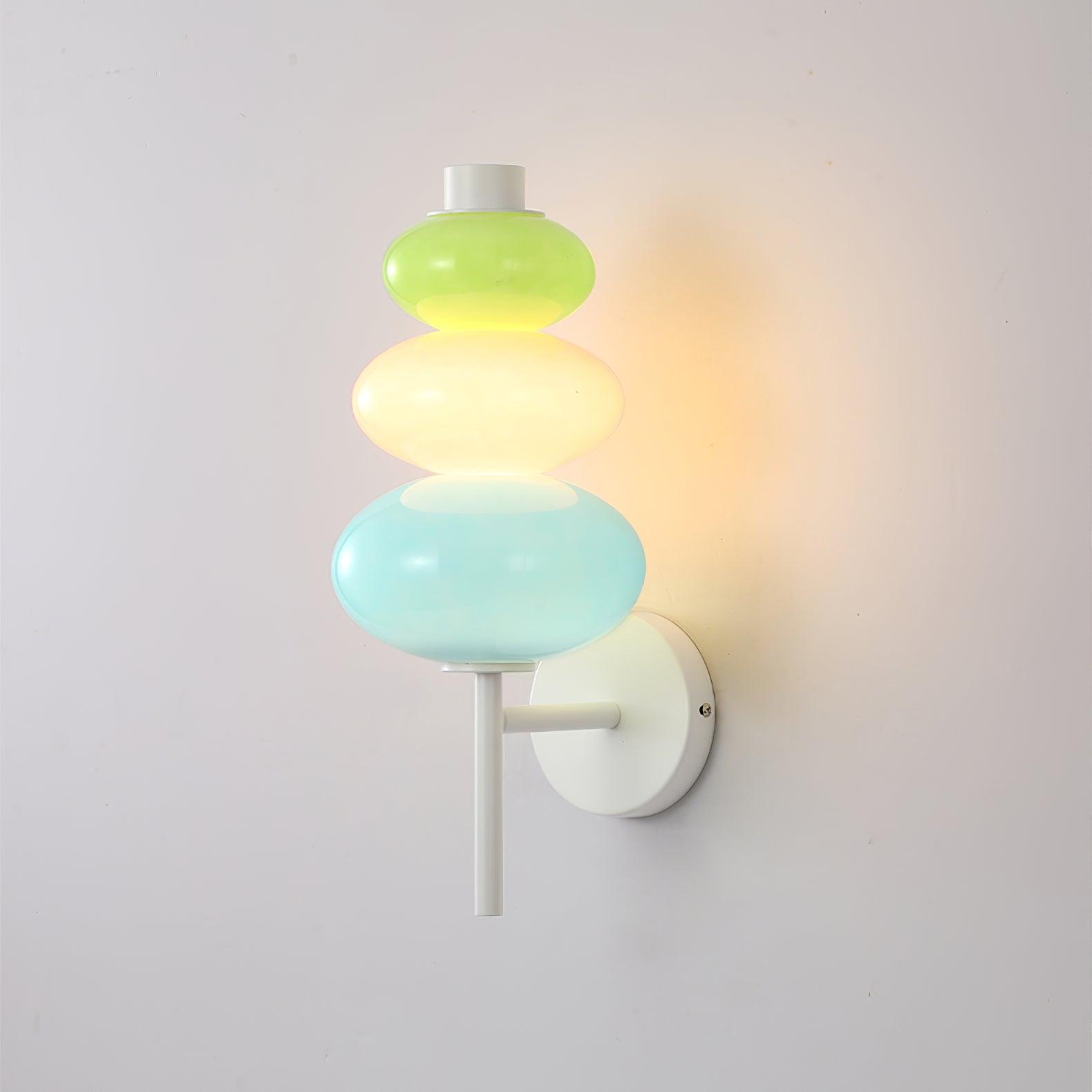 Pebble Modern Glass Wall Lamp-Neutral Decor