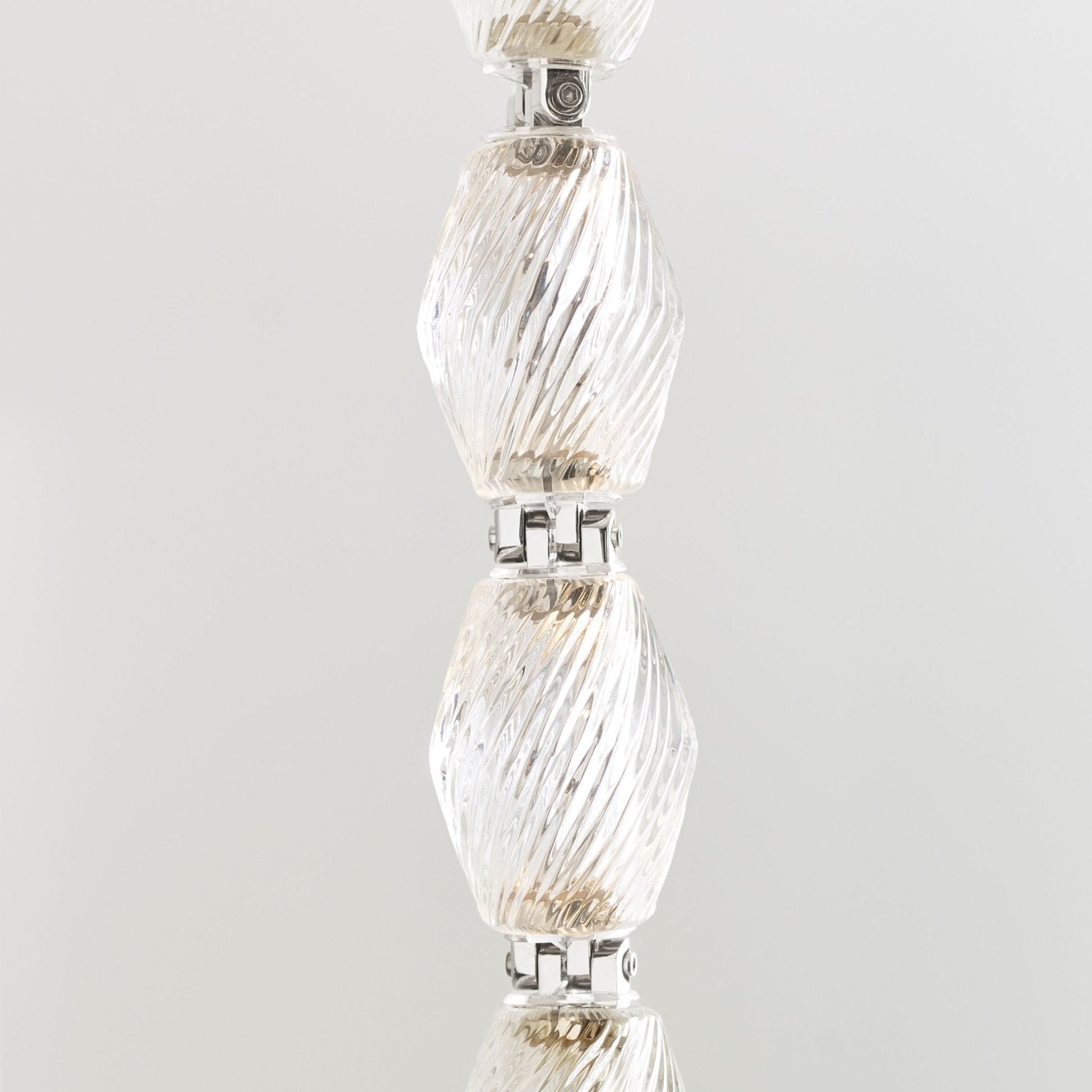 Pearlene Beaded Chandelier-Neutral Decor