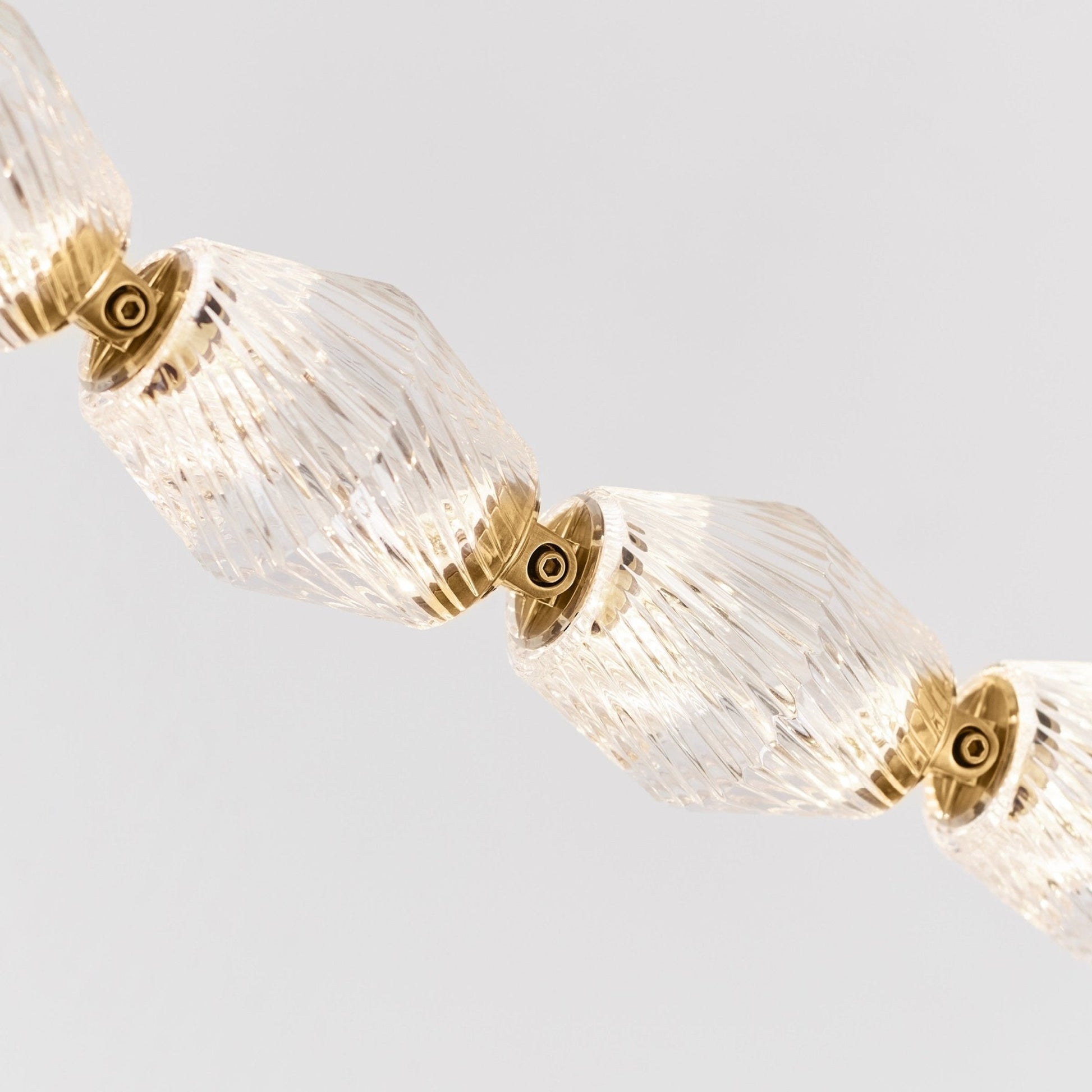 Pearlene Beaded Chandelier-Neutral Decor