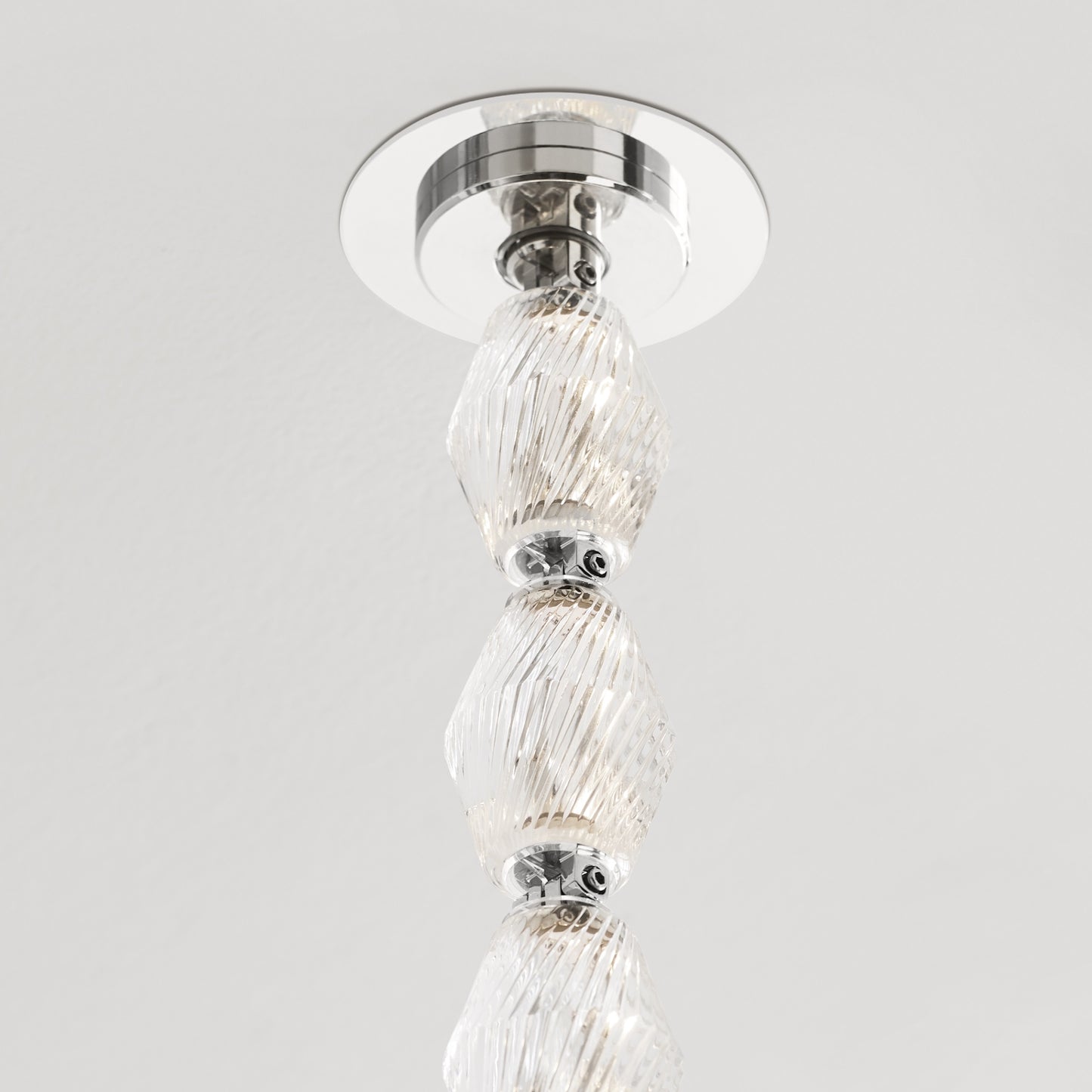 Pearlene Beaded Chandelier-Neutral Decor