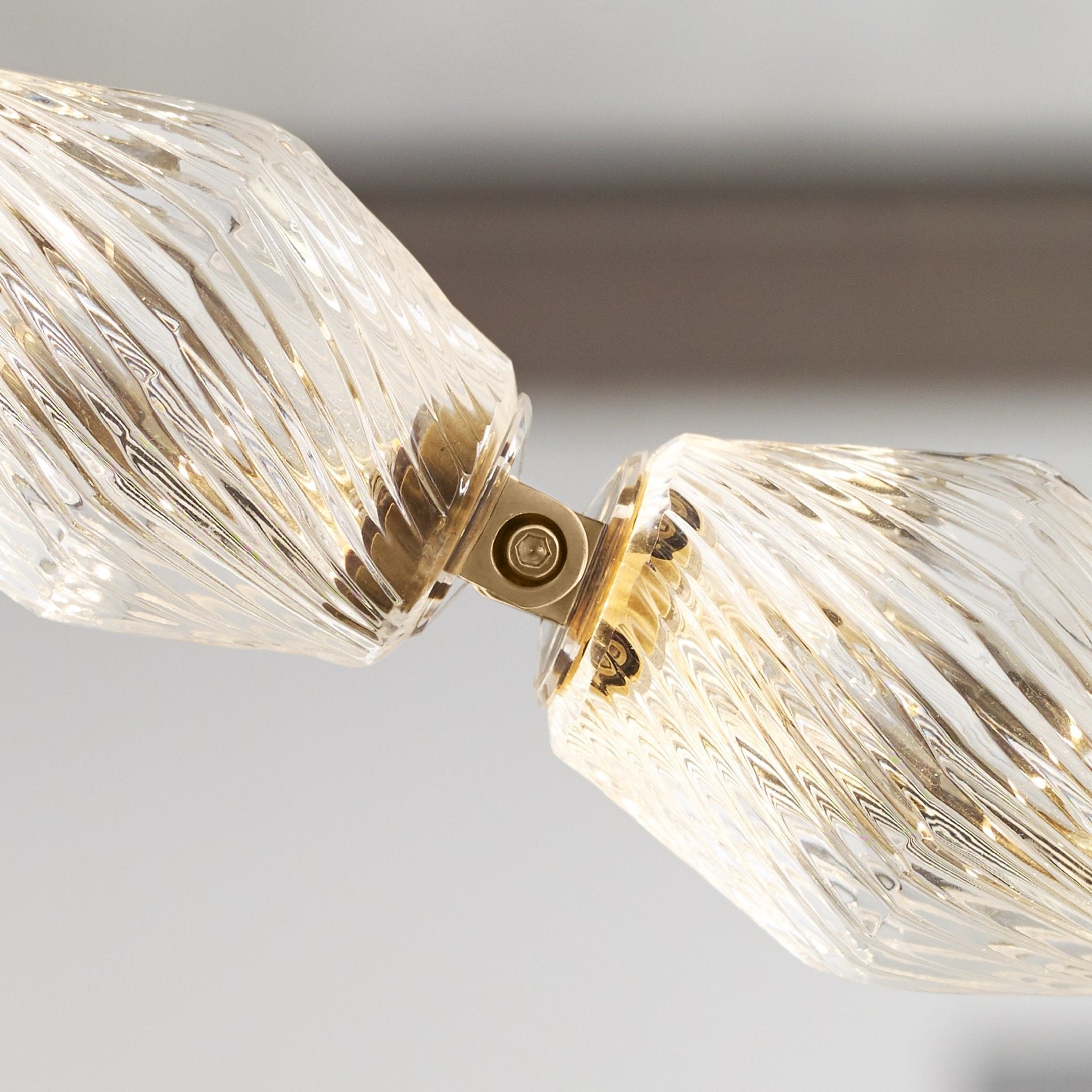 Pearlene Beaded Chandelier-Neutral Decor