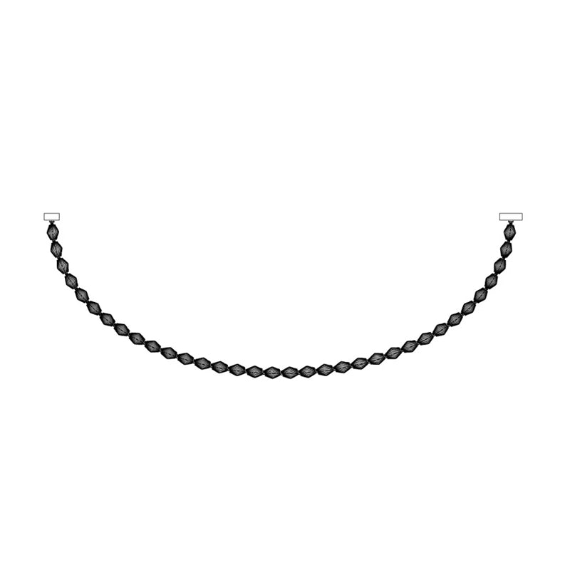 Pearlene Beaded Chandelier-Neutral Decor