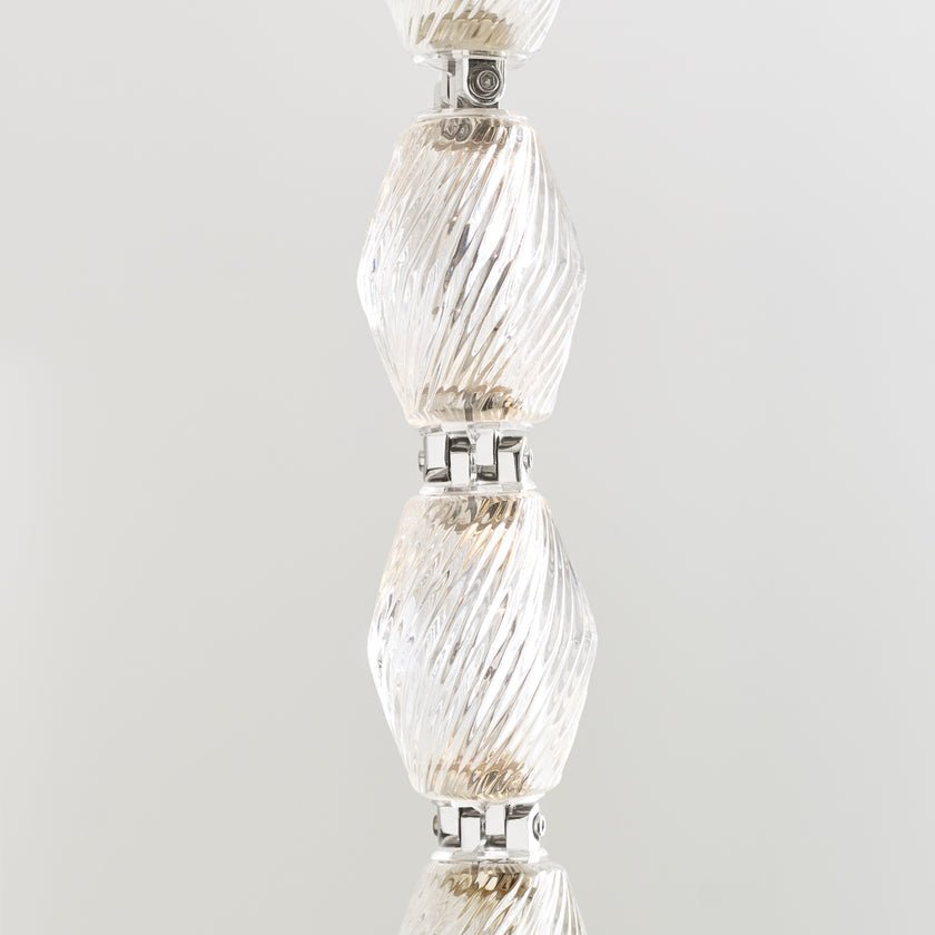 Pearlene Beaded Chandelier-Neutral Decor