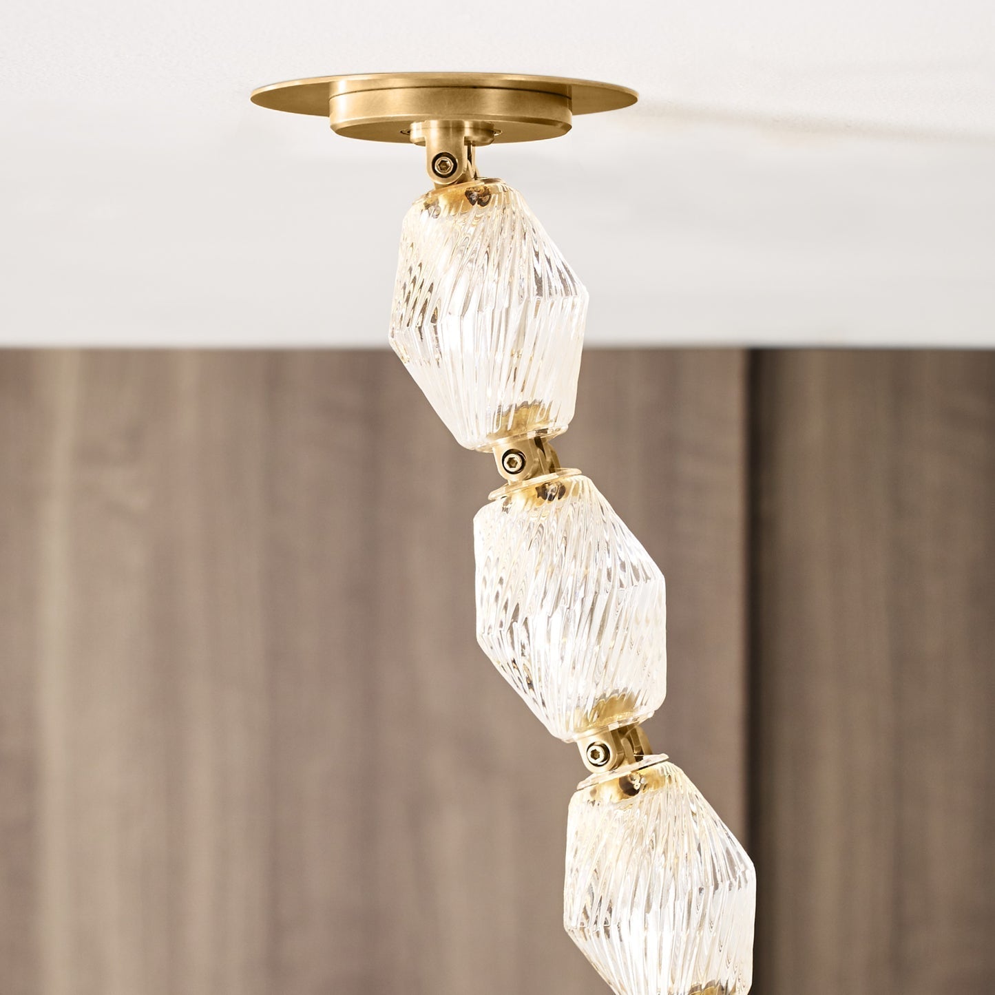Pearlene Beaded Chandelier-Neutral Decor