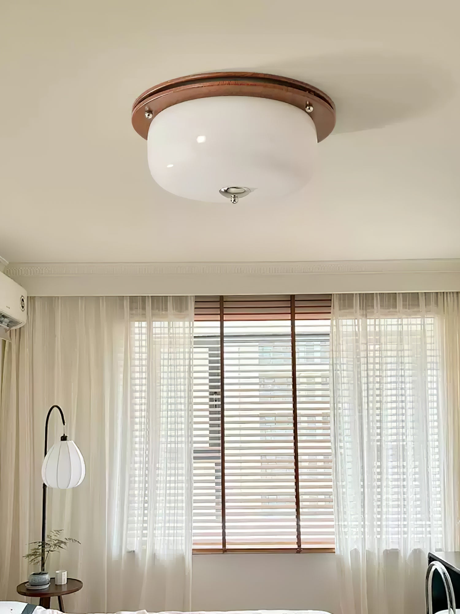 Vetheel Premium Nordic Art Dome Glass Ceiling Light-Neutral Decor