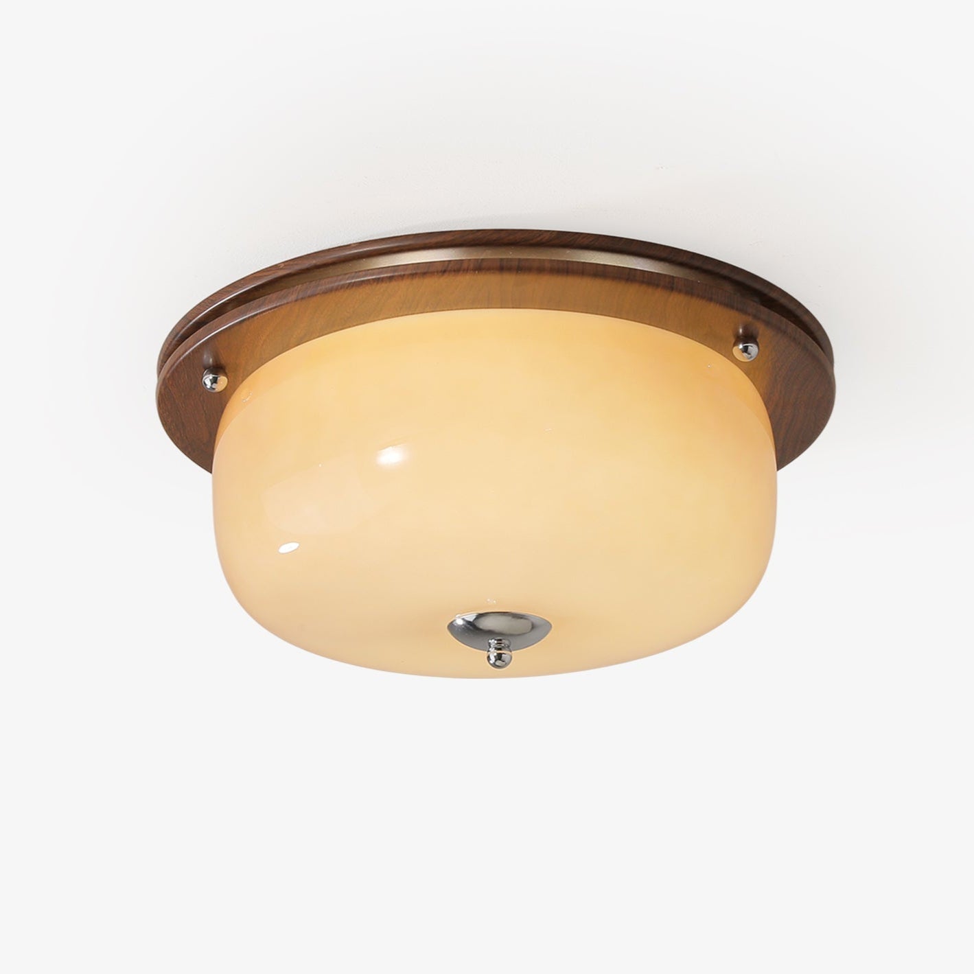 Vetheel Premium Nordic Art Dome Glass Ceiling Light-Neutral Decor