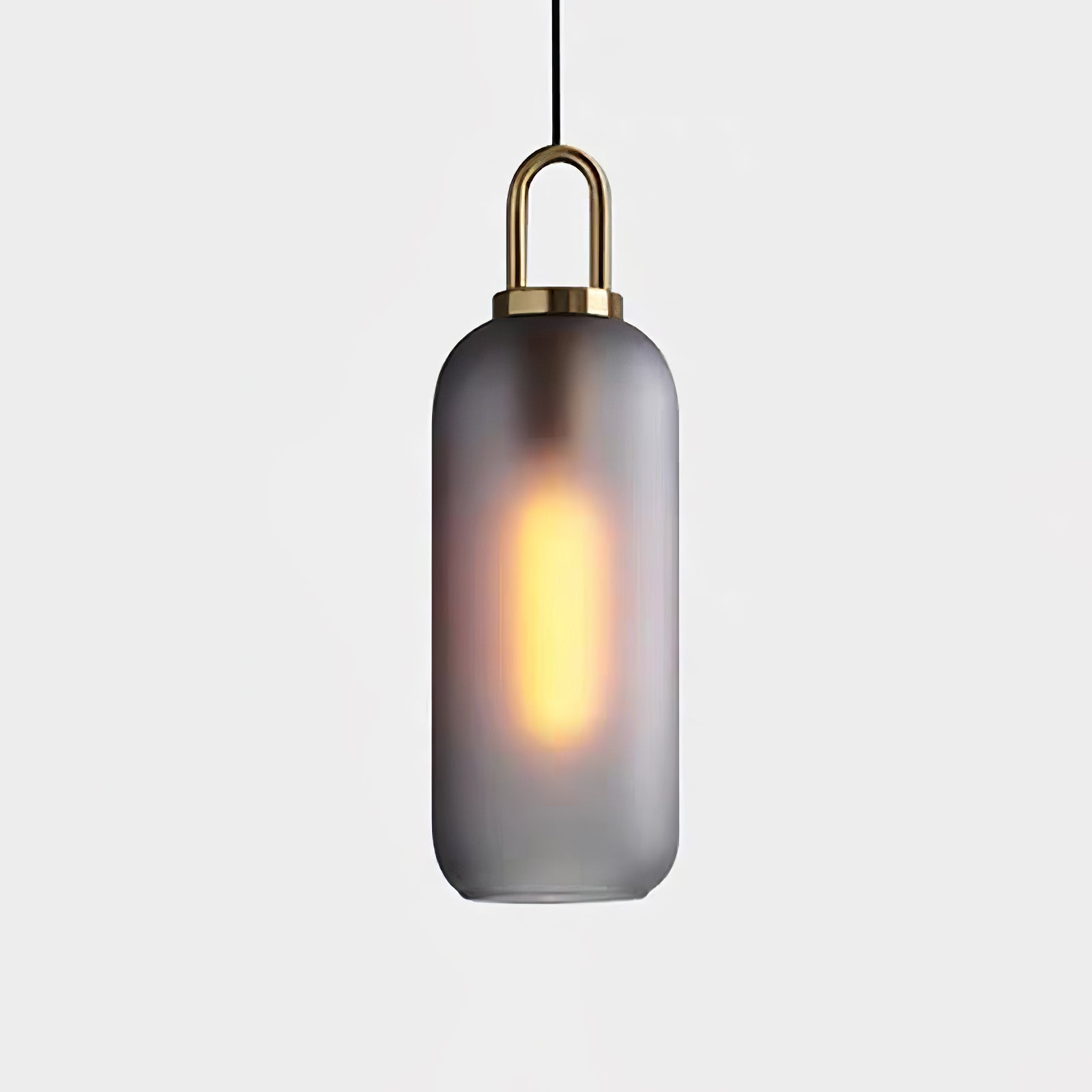 Lustra Pendant Lamp Pendulum Glass-Neutral Decor