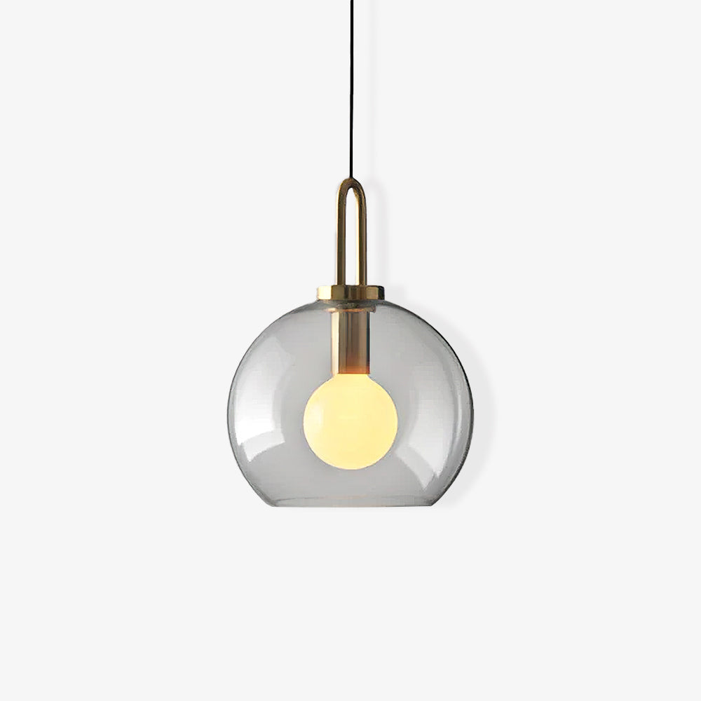 Sevelo Pendant Lamp Frosted Glass Swag Adjustable-Neutral Decor
