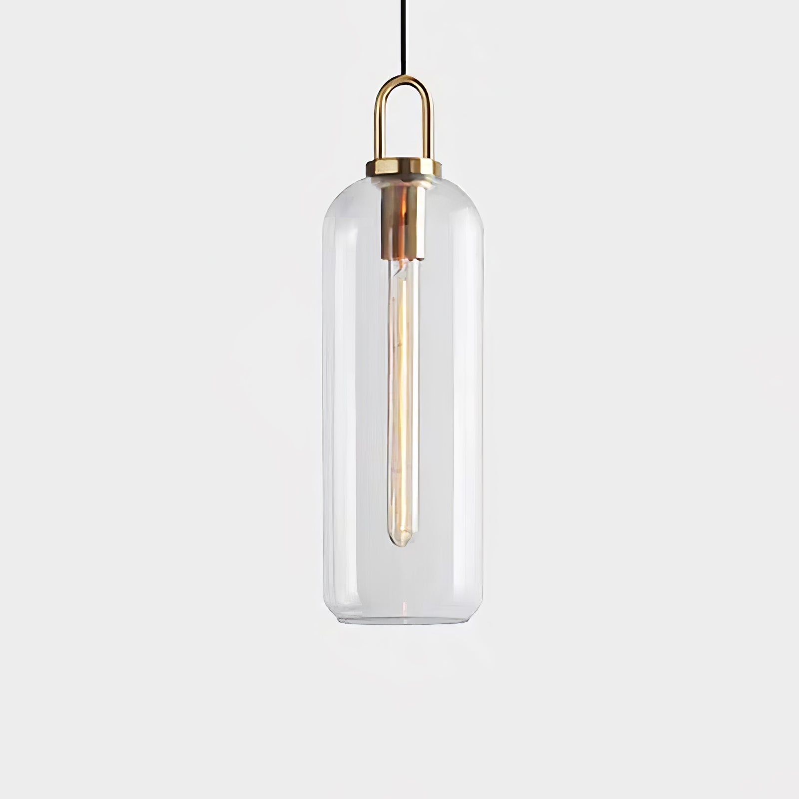 Sevelo Pendant Lamp Frosted Glass Swag Adjustable-Neutral Decor