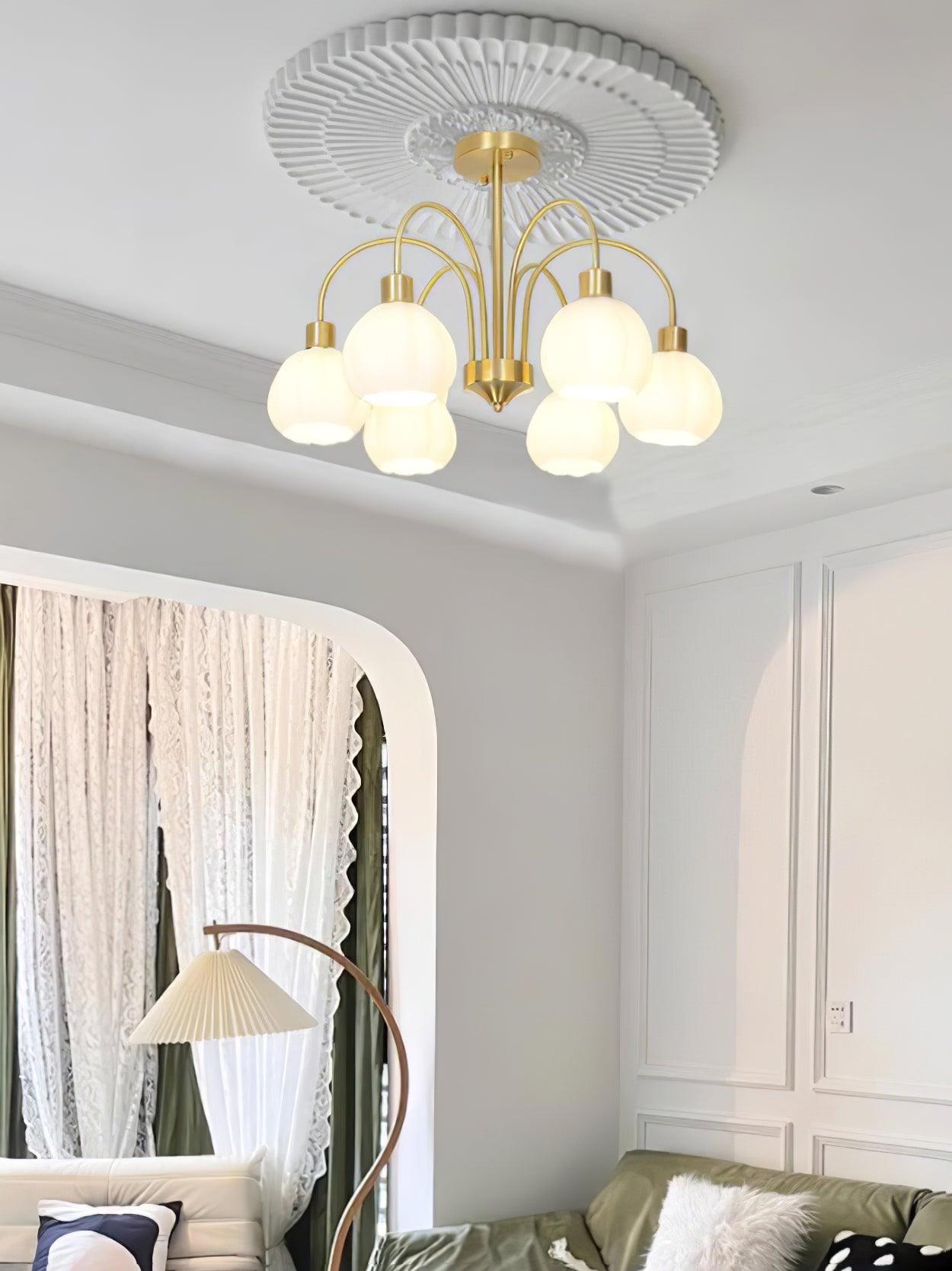 Sawyer Vintage Chandelier-Neutral Decor