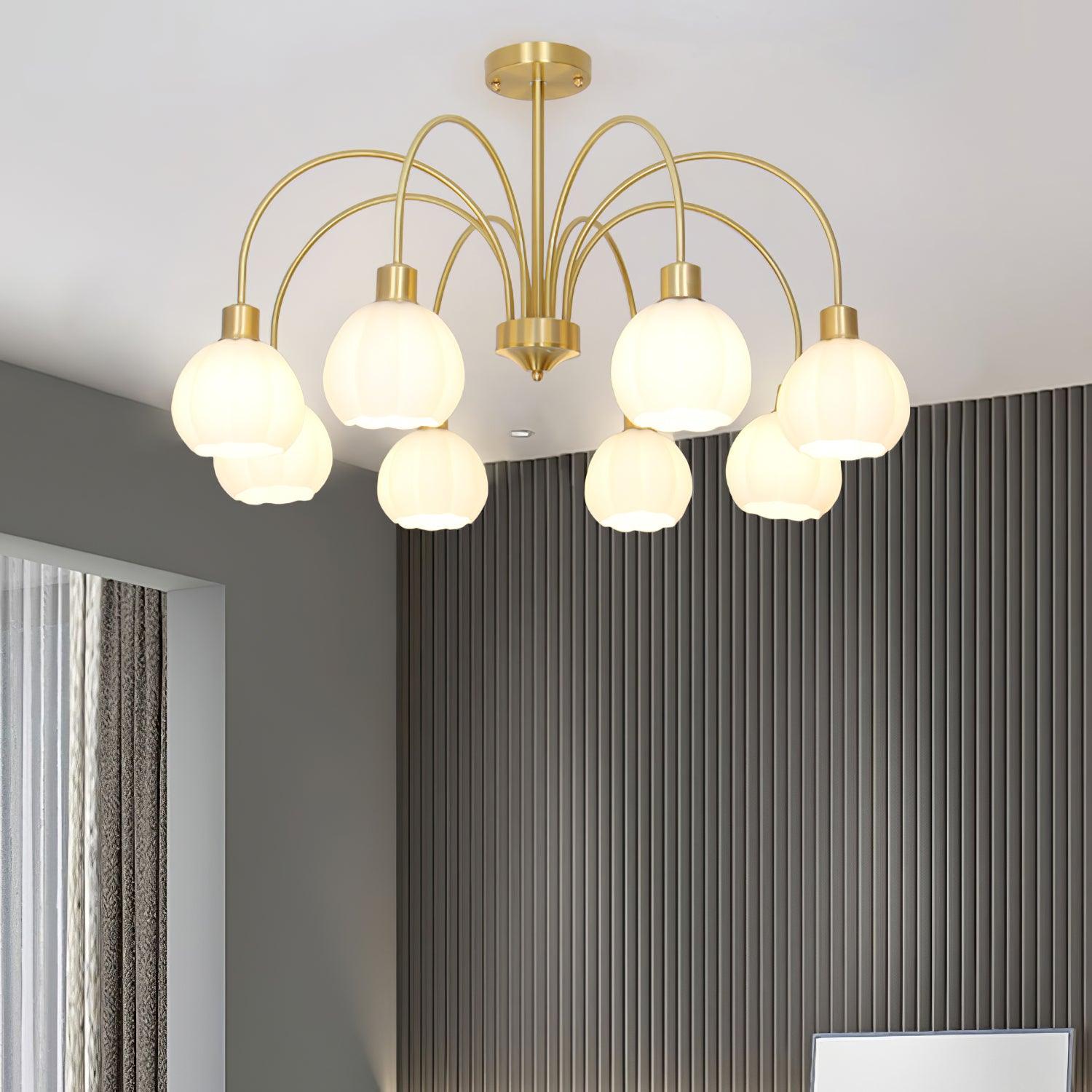 Sawyer Vintage Chandelier-Neutral Decor