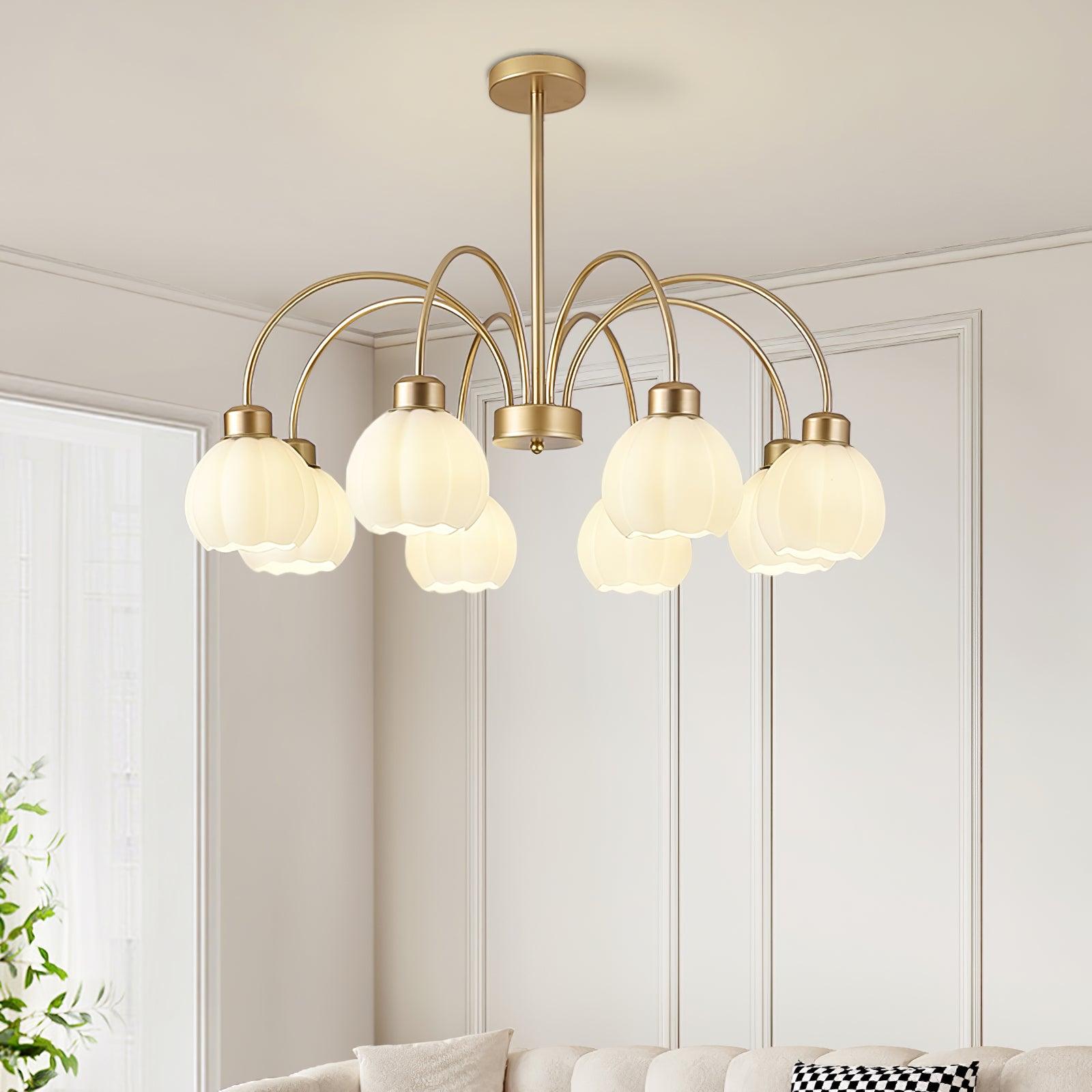 Sawyer Vintage Chandelier-Neutral Decor