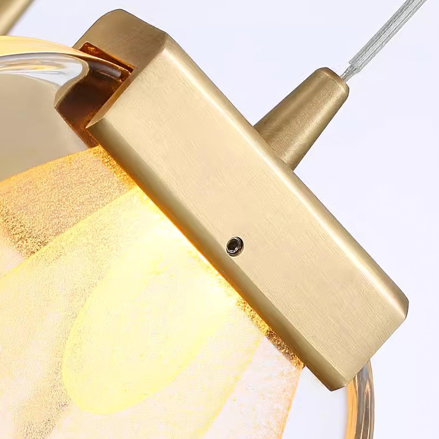 Avesia Minimalist Glass Pendant Light Staircase