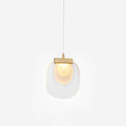Avesia Minimalist Glass Pendant Light Staircase