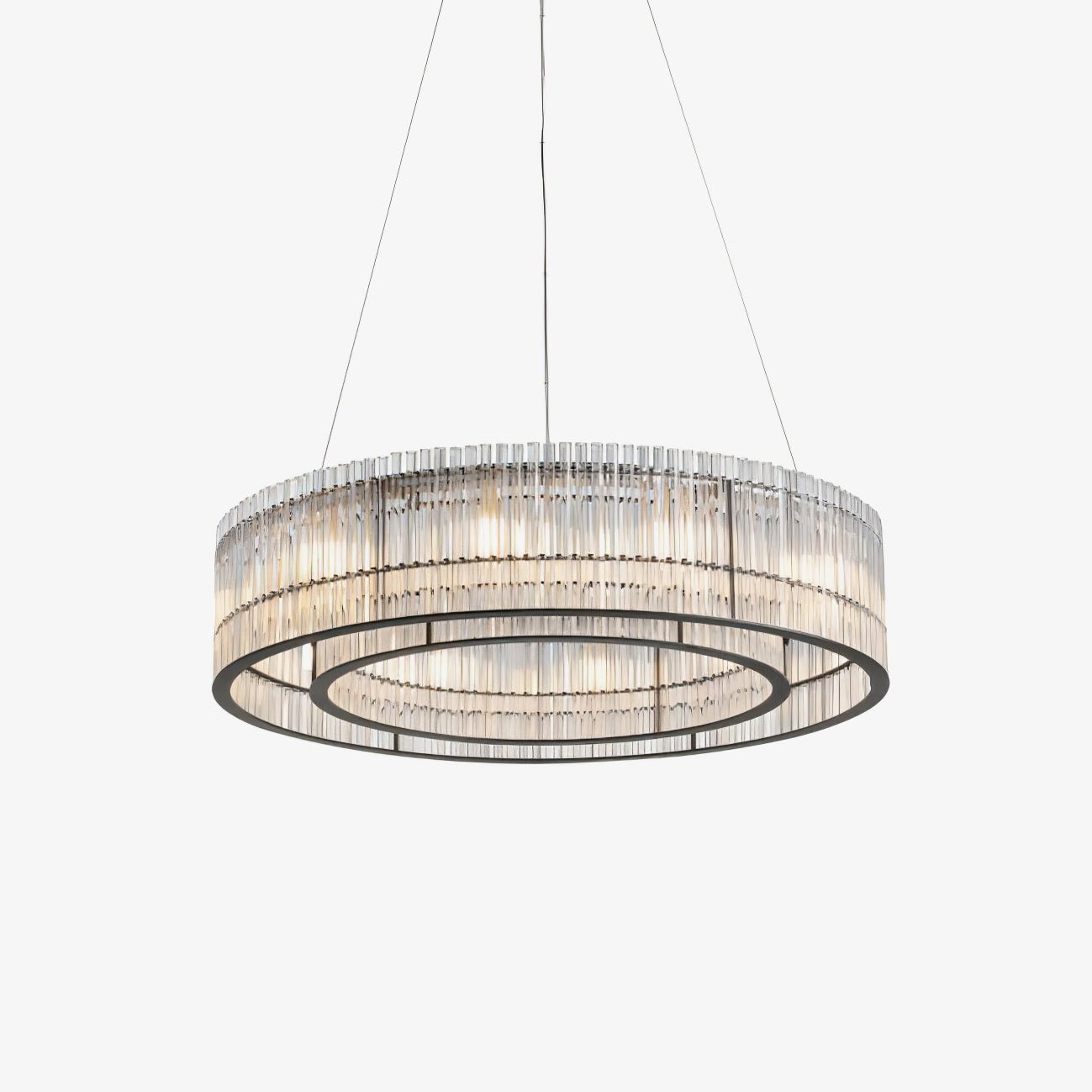 Acor Pendant Lamp Glass Tube Ring Modern Luxury