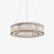 Acor Pendant Lamp Glass Tube Ring Modern Luxury-Neutral Decor
