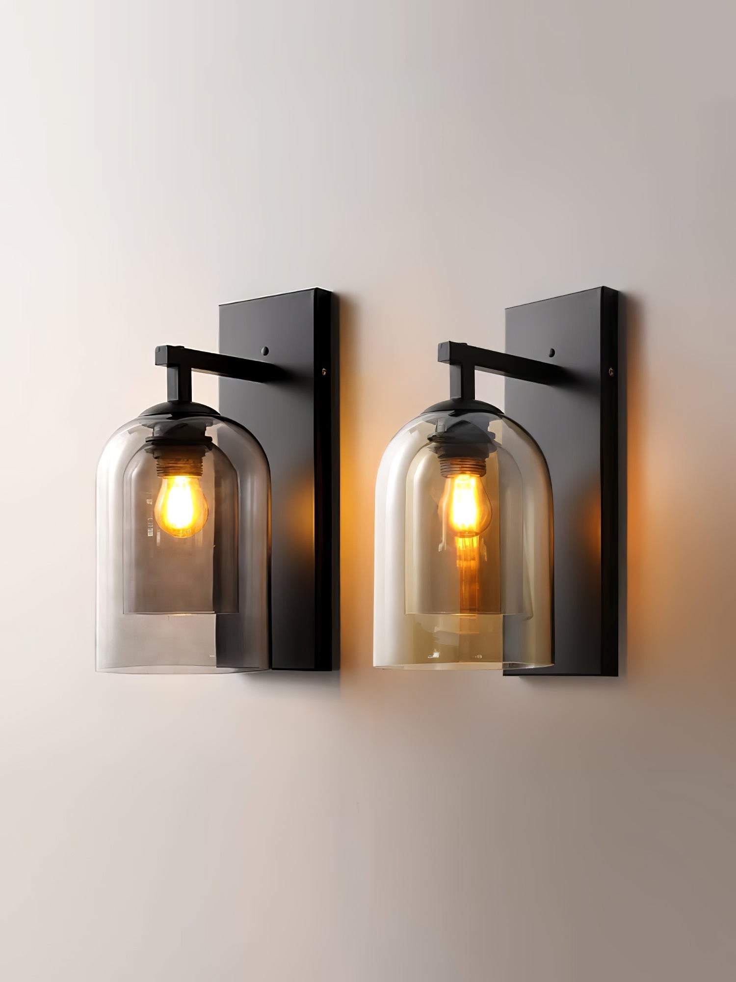 Xalen Premium Nordic Art Tubular Glass Wall Lamp-Neutral Decor