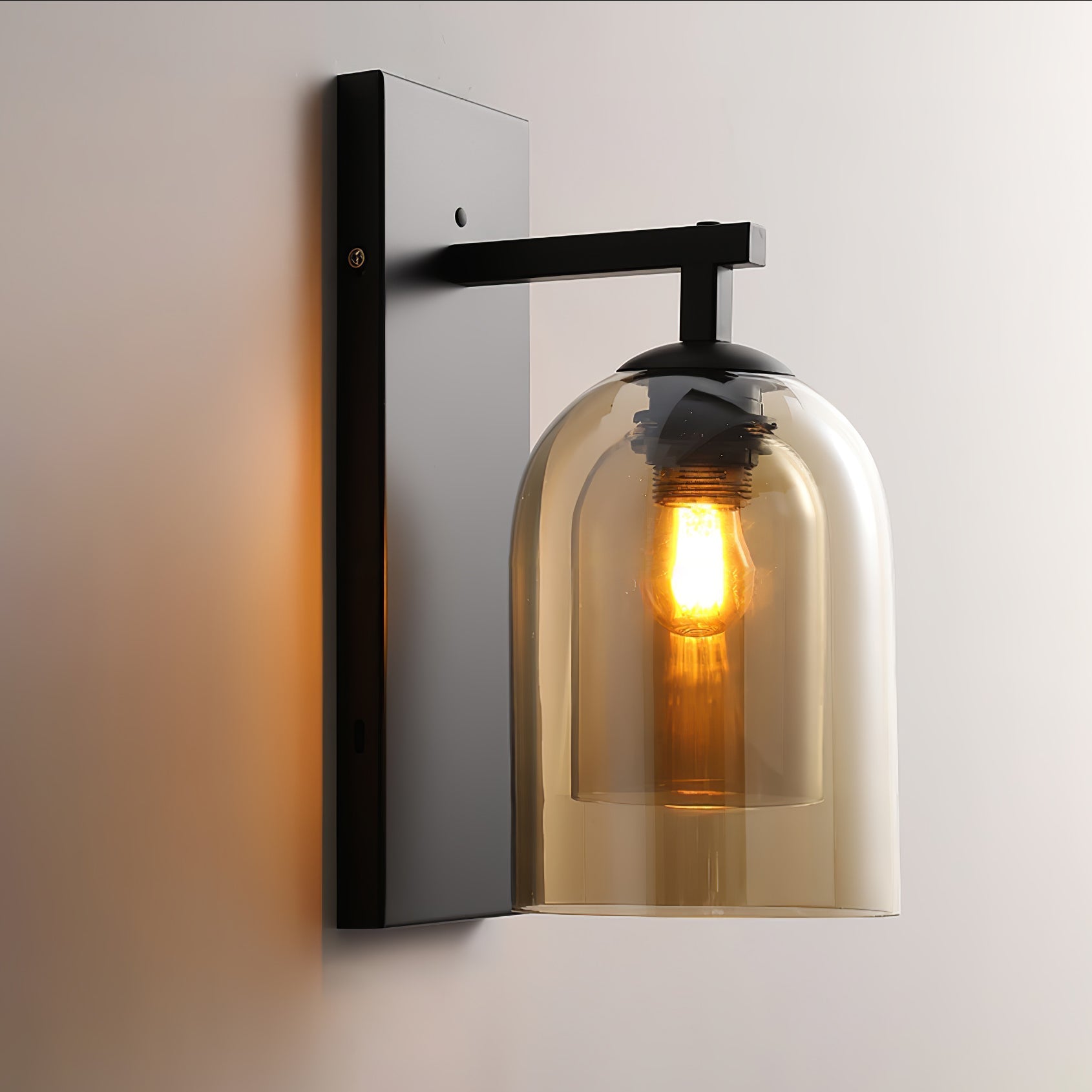Xalen Premium Nordic Art Tubular Glass Wall Lamp-Neutral Decor