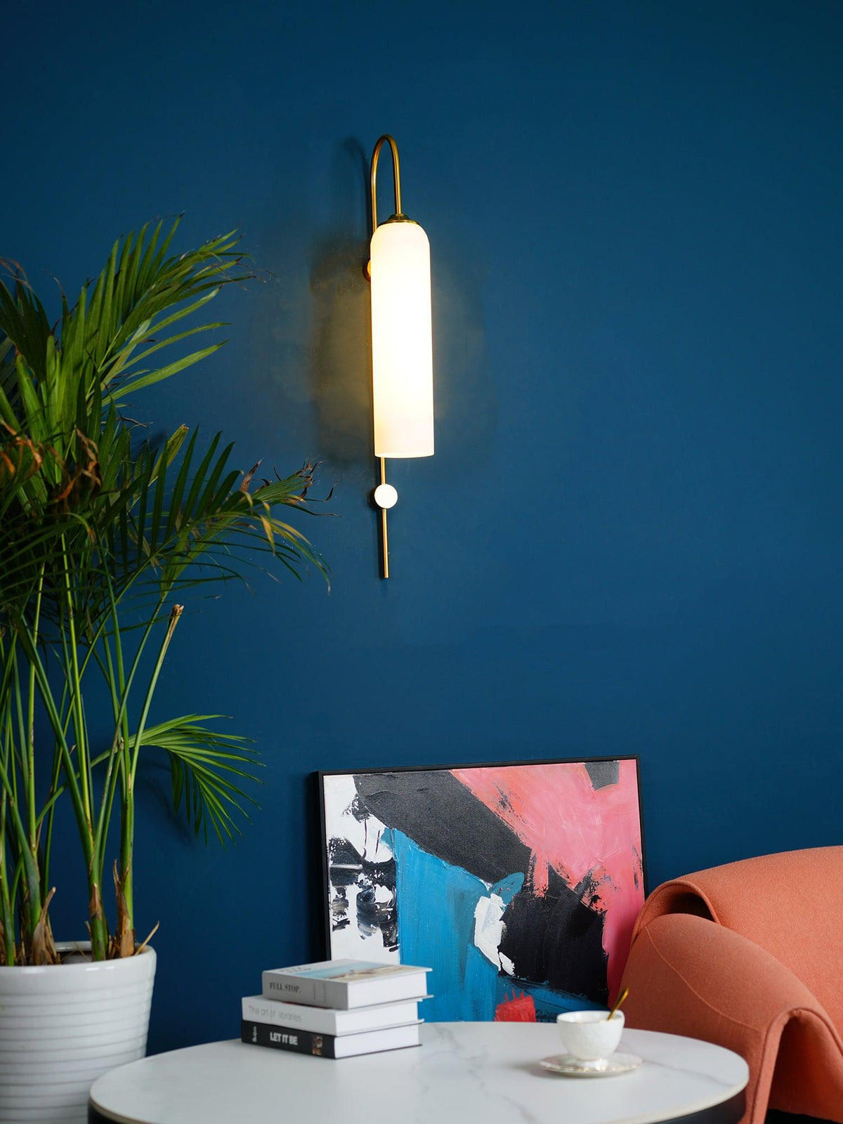 Modern Glass Wall Lamp-Neutral Decor