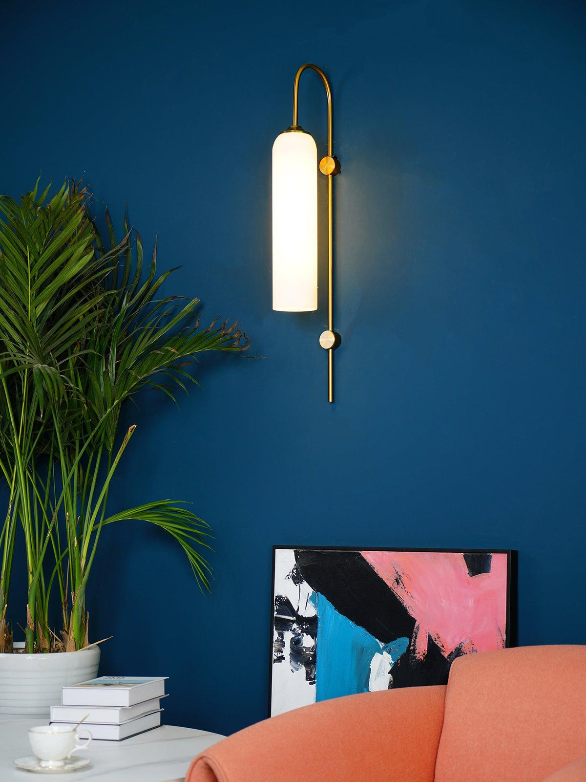 Modern Glass Wall Lamp-Neutral Decor