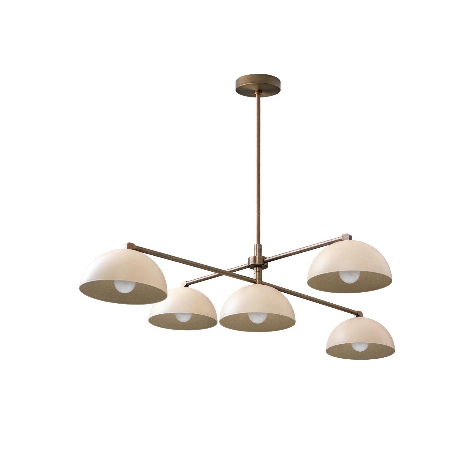 Leander Brass Chandelier