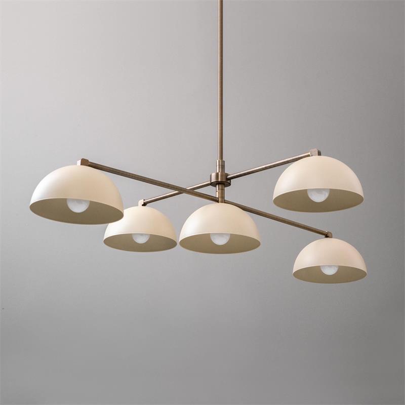 Leander Brass Chandelier