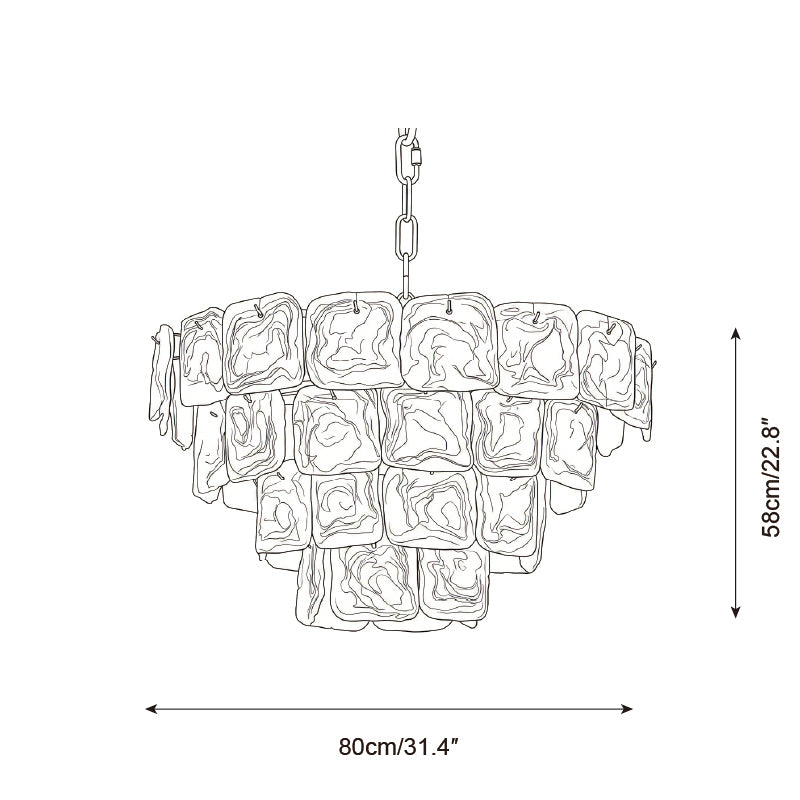 Marina Tier Chandelier