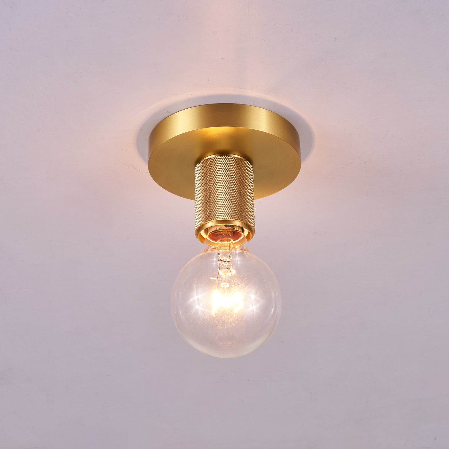 Aursorion Modern Minimalist Brass Ceiling Light-Neutral Decor