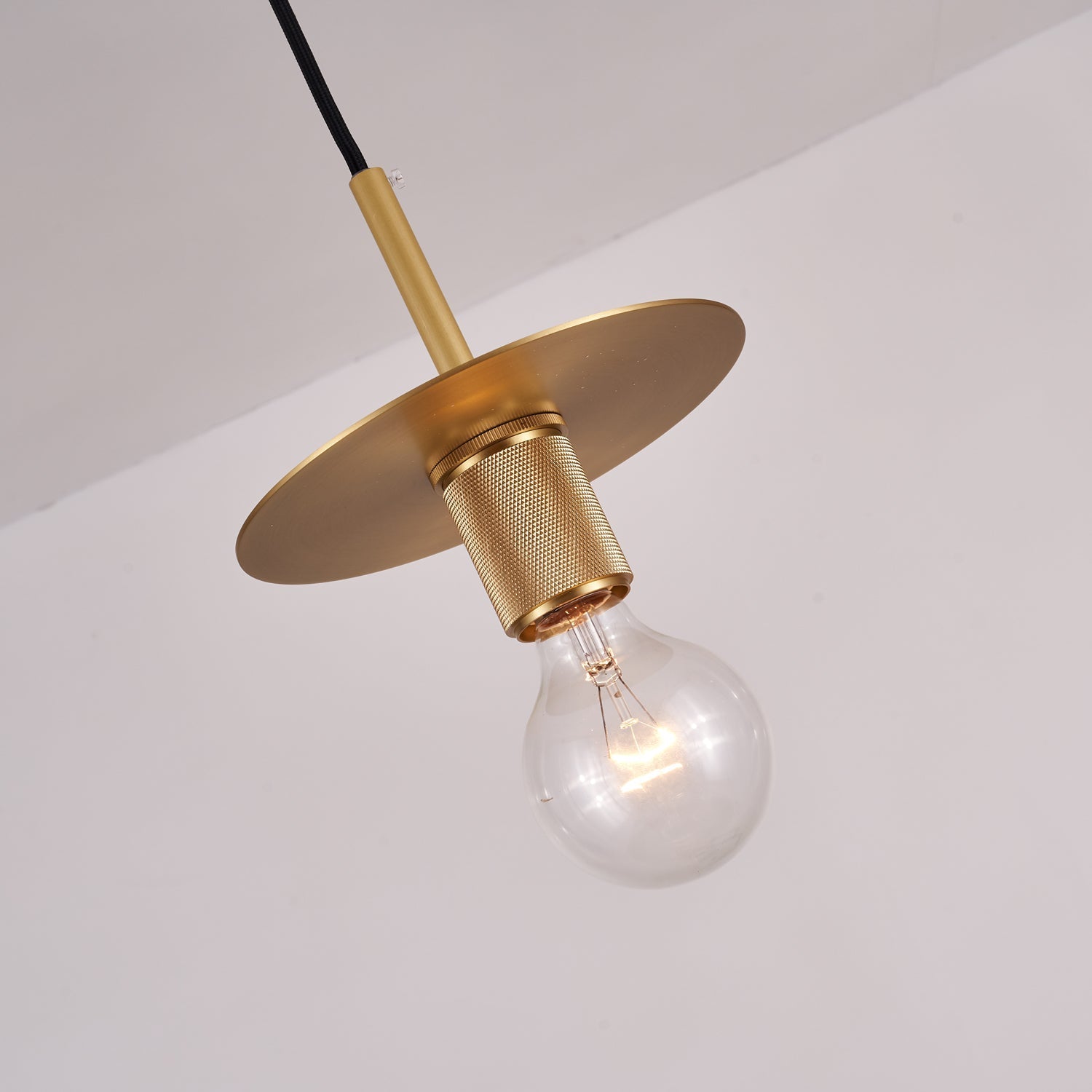 Allirus Modern Minimalist Nordic Brass Pendant Light-Neutral Decor